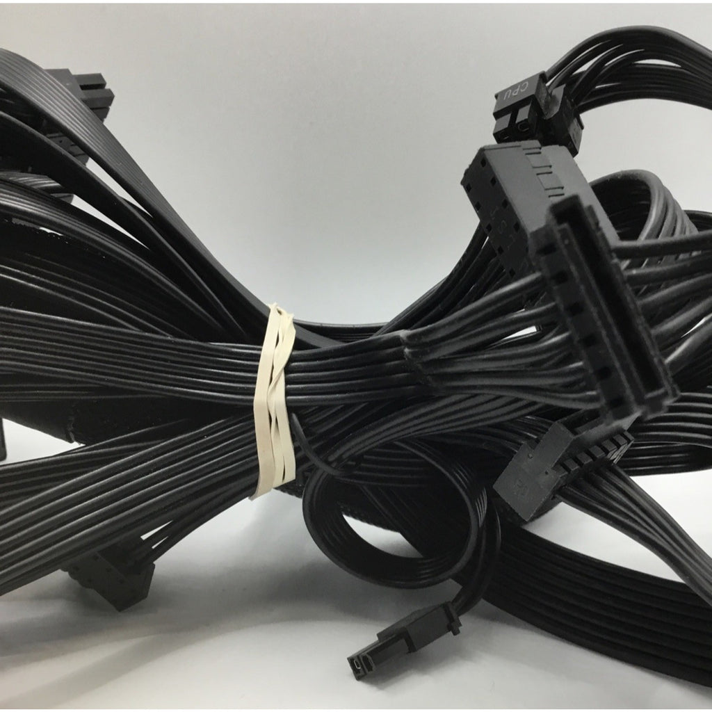 MSI MPG A1000G Pcie5 1000W 80 Plus Gold Power Supply - includes all cables shown