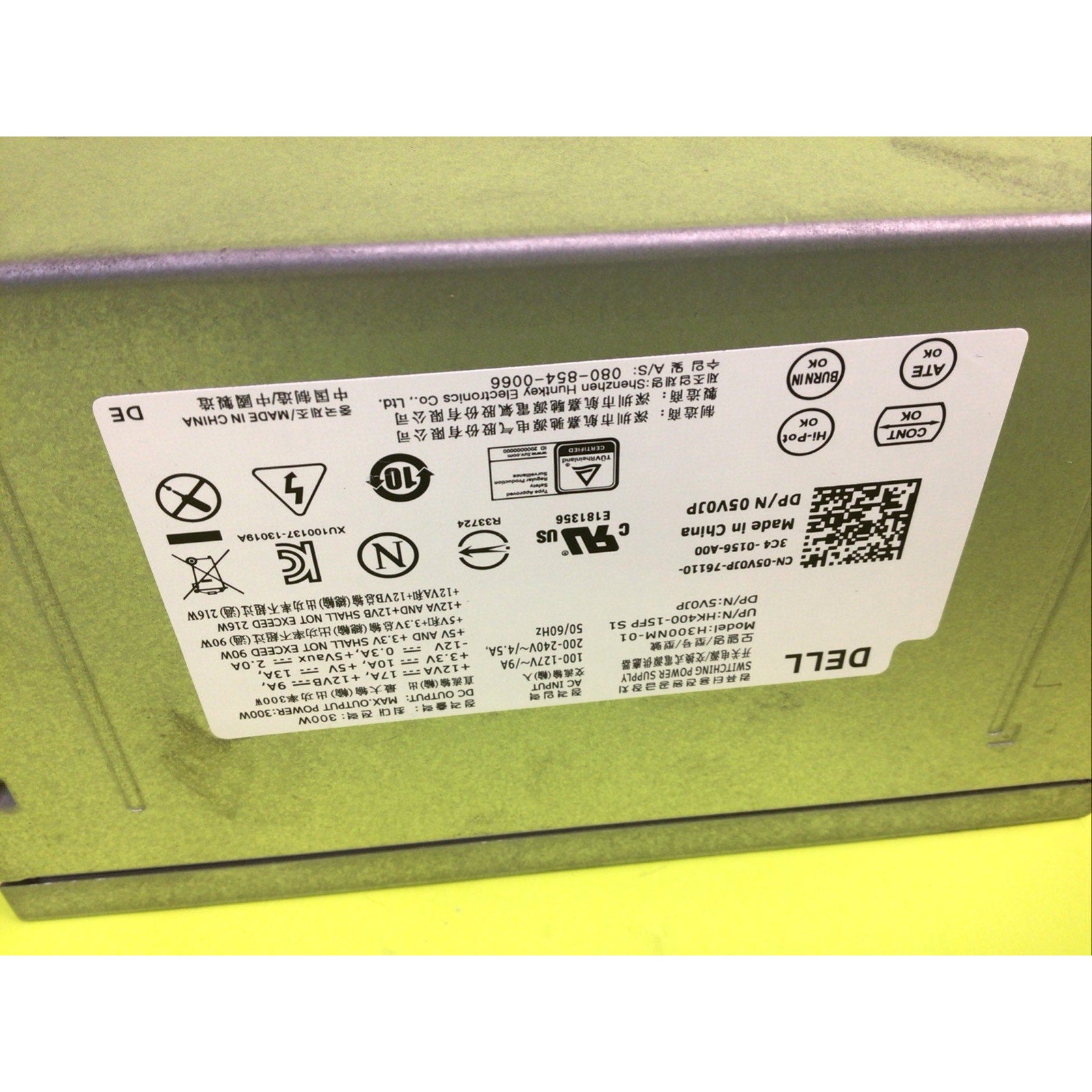 Dell Inspiron 3847 5V0JP Power Supply PSU 300W