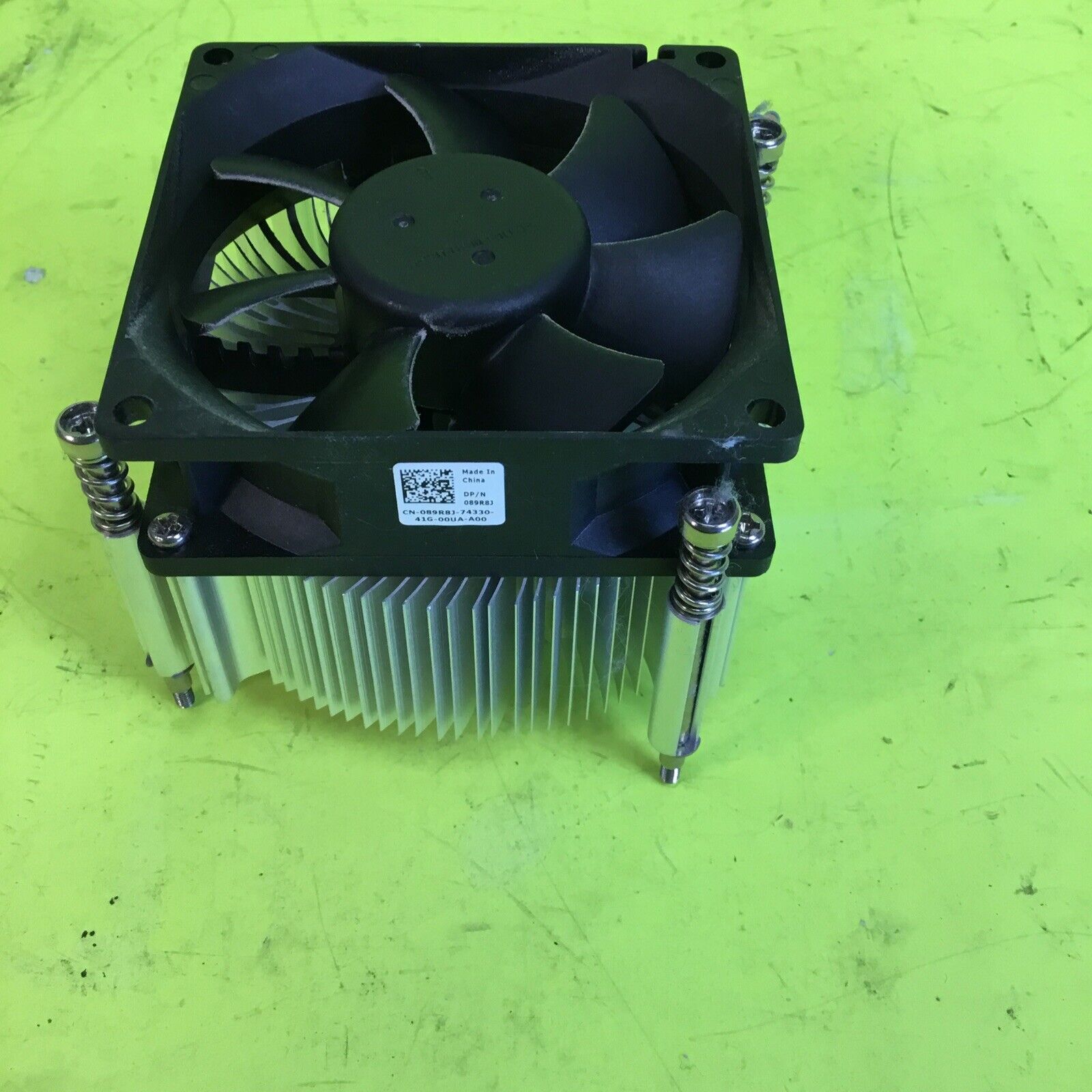 Dell 89R8J 9FCCP FOXCONN PVA080G12H 12V .60A 5-pin CPU Cooling Fan