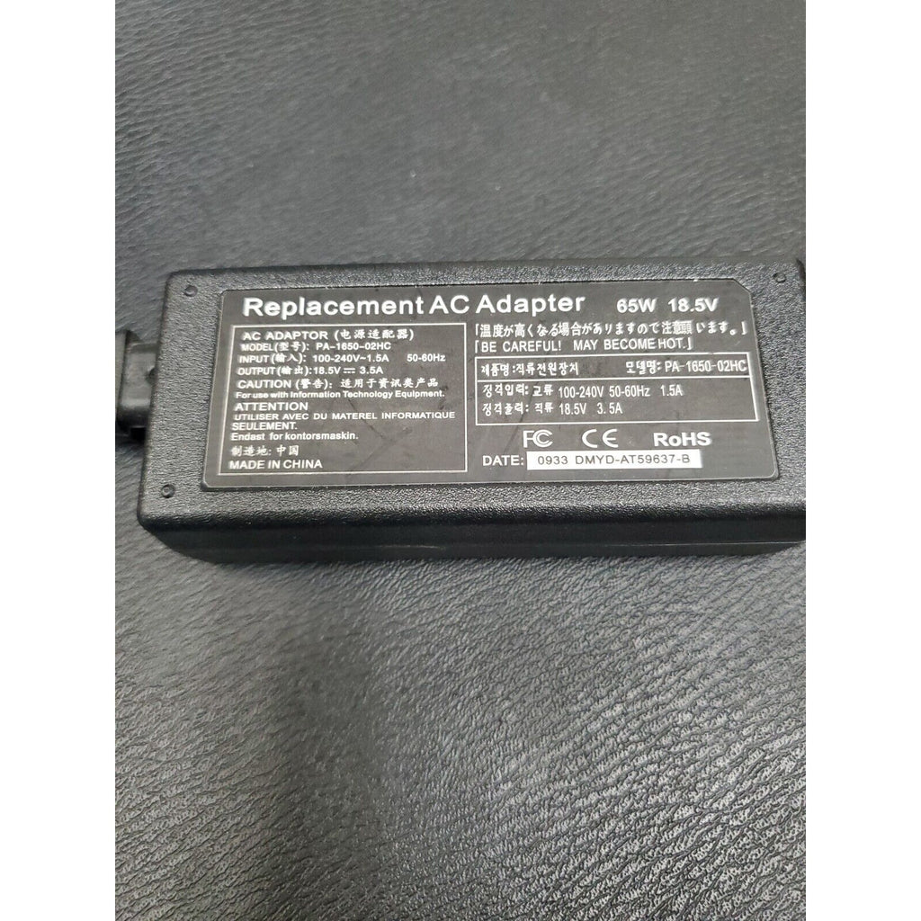 AC ADAPTER POWER CHARGER FOR HP Compaq 391172-001 384019-002 PA-1650-02HC 65W
