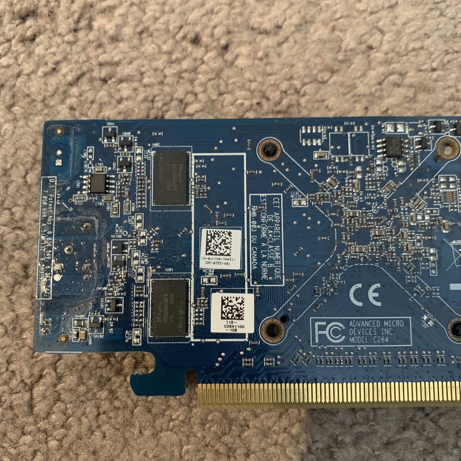 Dell AMD Radeon HD 7470 1GB DDR3 PCI-E x16 DVI D-Port FH Video Card VVYN4 0VVYN4