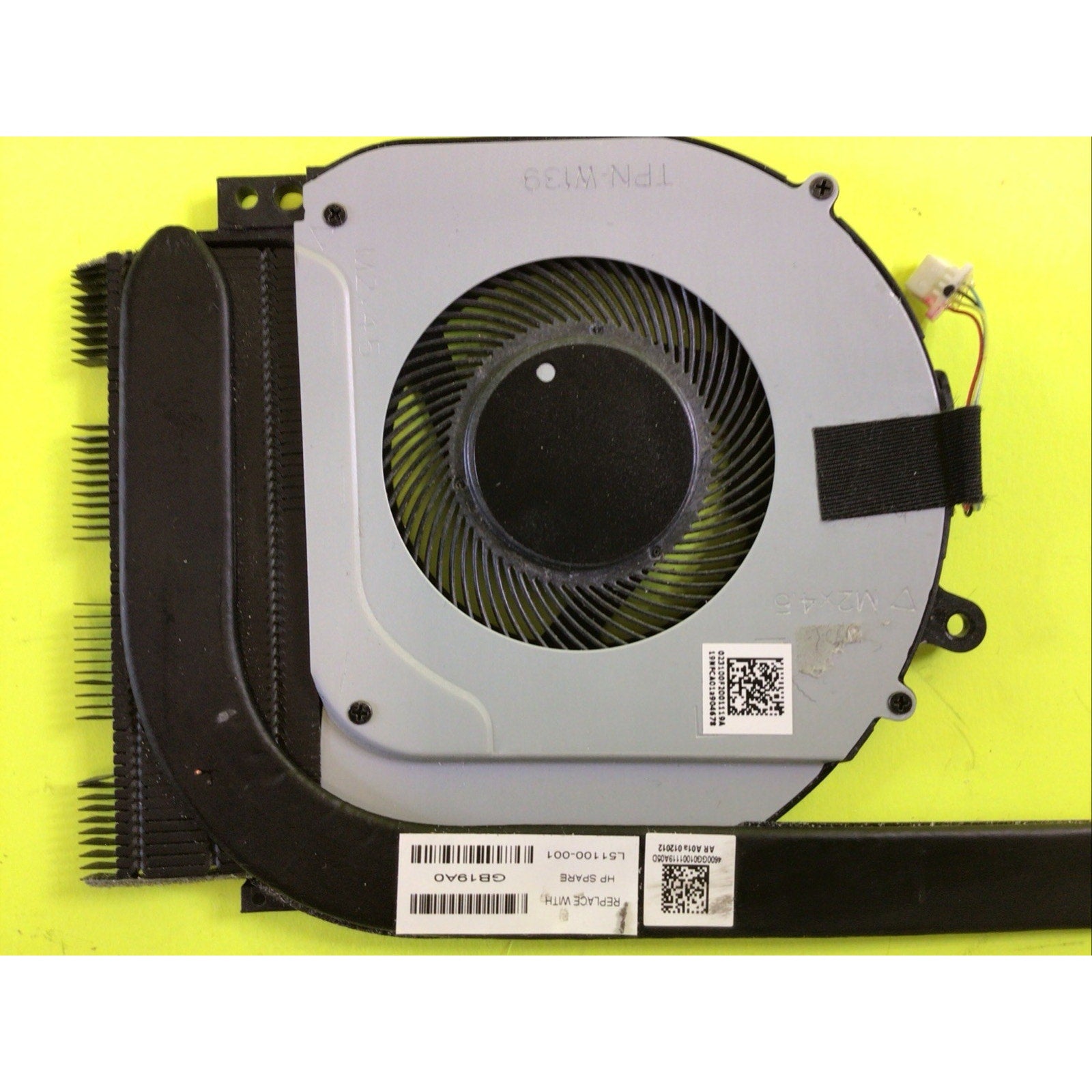 HP Pavilion X360 14-DH 14T-DH Series CPU Cooling Fan and Heat Sink L51100-001