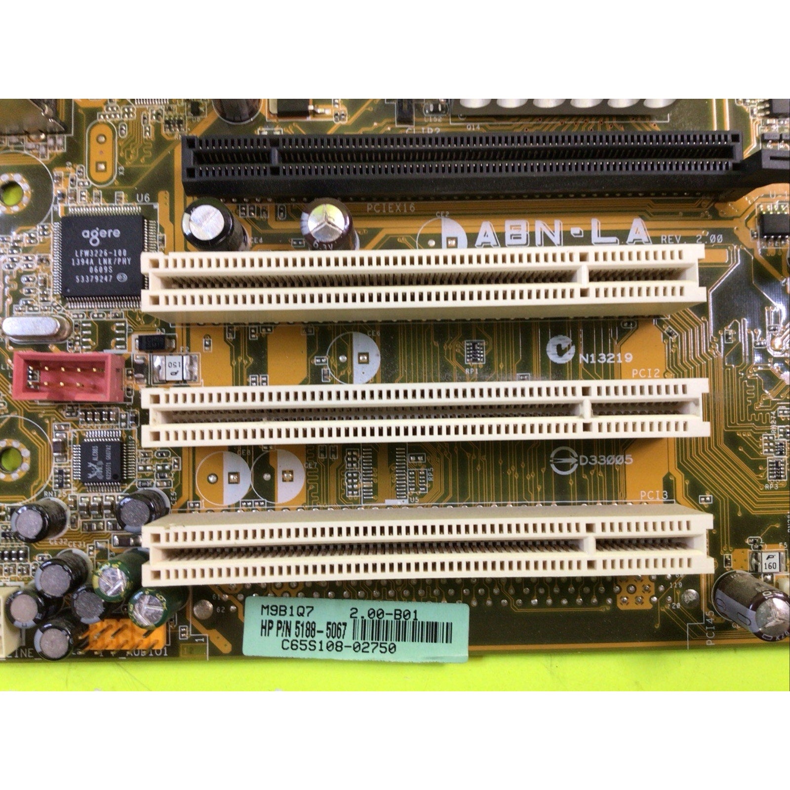 ASUS A8N-LA Motherboard 5188-5067 Nagami-GL8E Socket 939