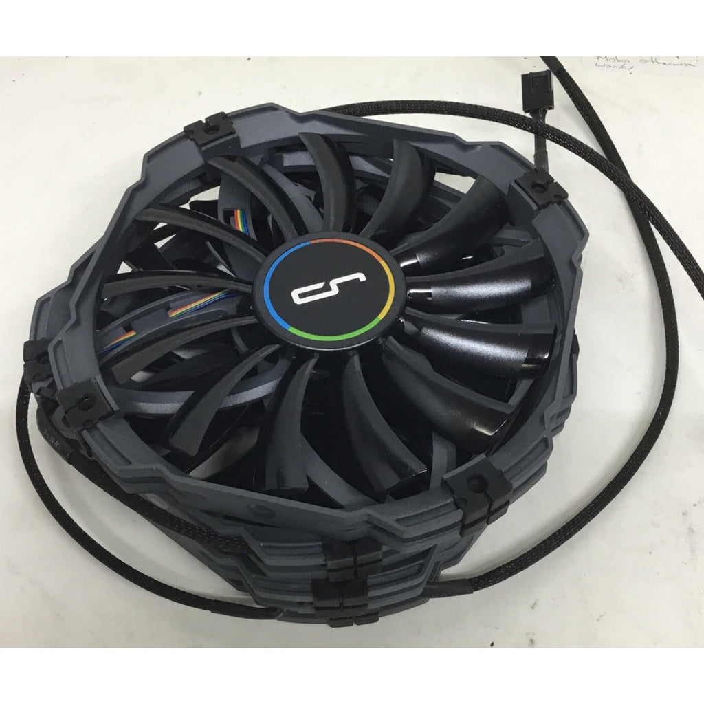 Lot of 4 Cryorig CR-XTA 140mm Slim Profile PWM System Case Fan