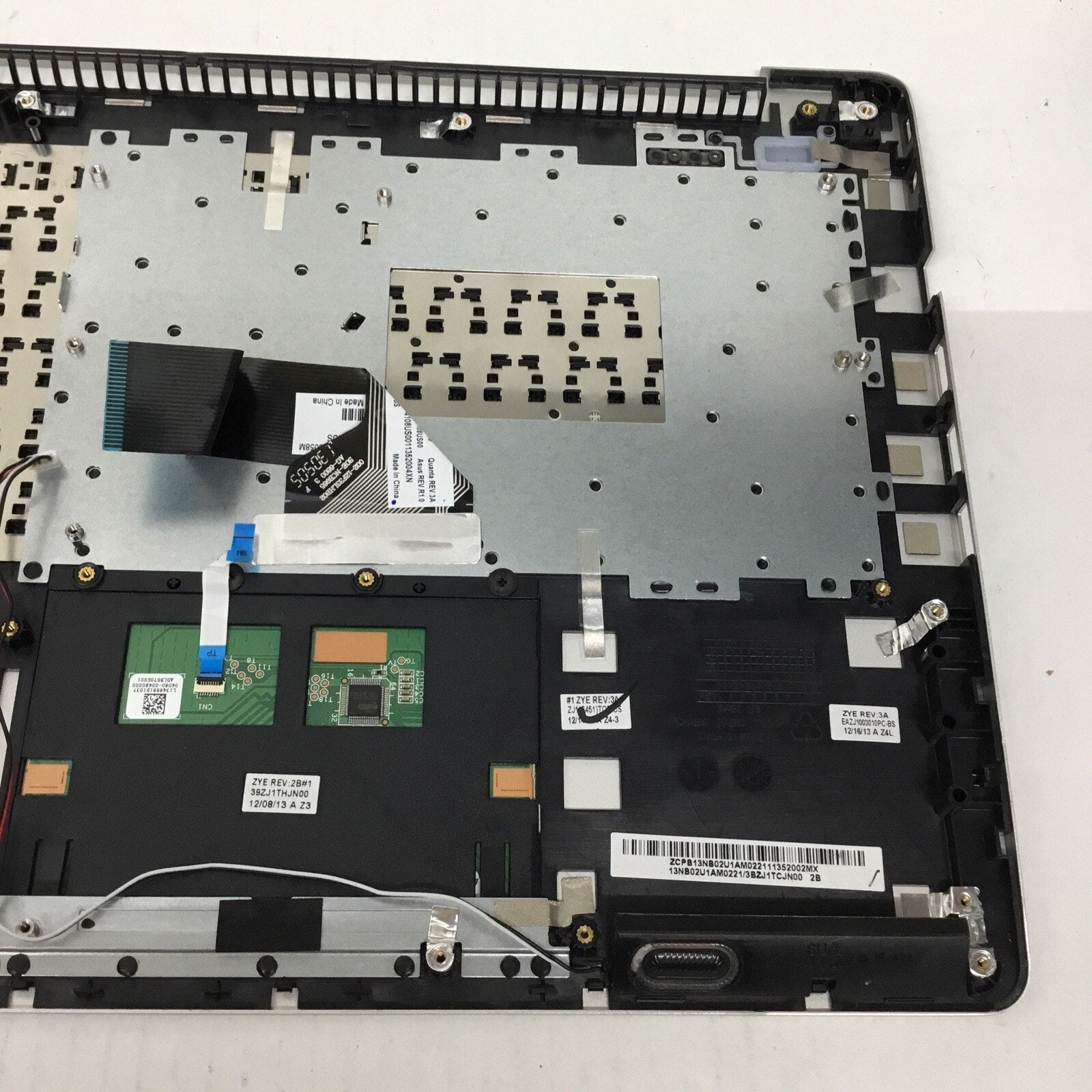 Asus VivoBook V451LA-DS51T 15.6" Palmrest w/Keyboard Touchpad 13NB02U1AM0221