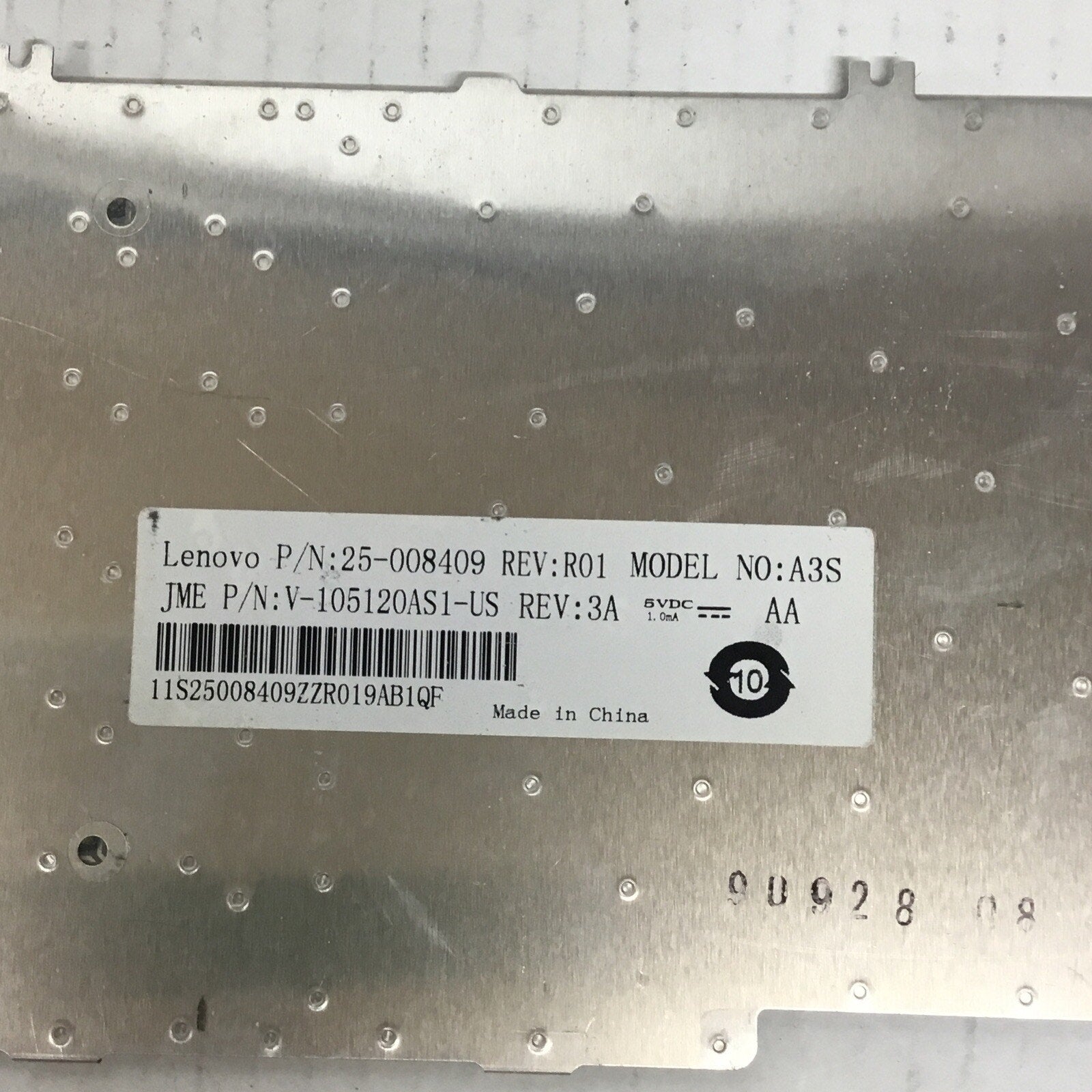 Lenovo G555 Laptop Keyboard 25-008409 A3S-US