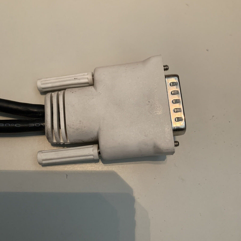 DELL DMS-59 MALE TO DOUBLE HD15 VGA/SVGA MONITOR Y-SPLITTER CABLE ASSEMBLY G9438