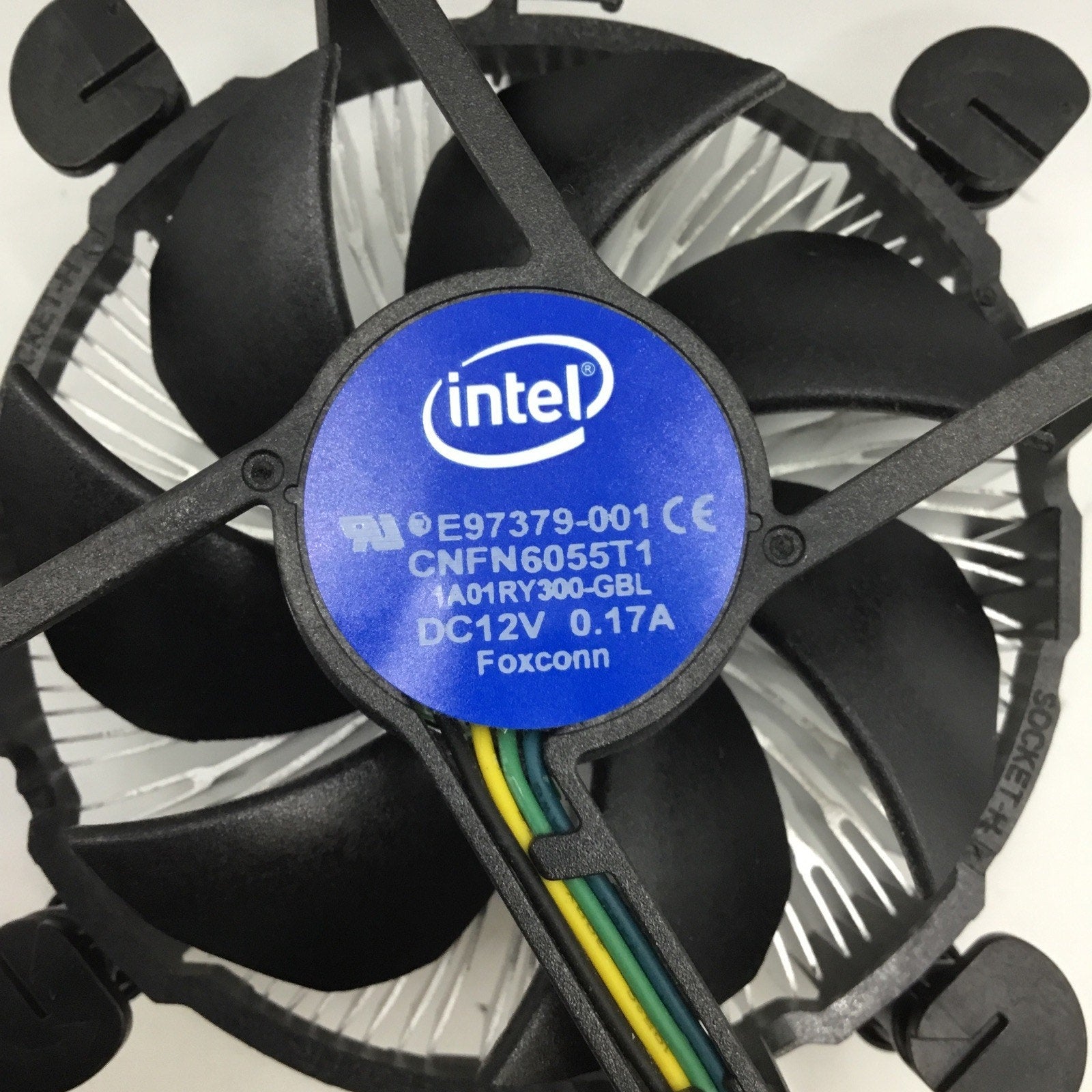 Intel E97379-001 Socket 1150 1155 1156 DC 12V 0.17A 4-Pin CPU Cooling Fan