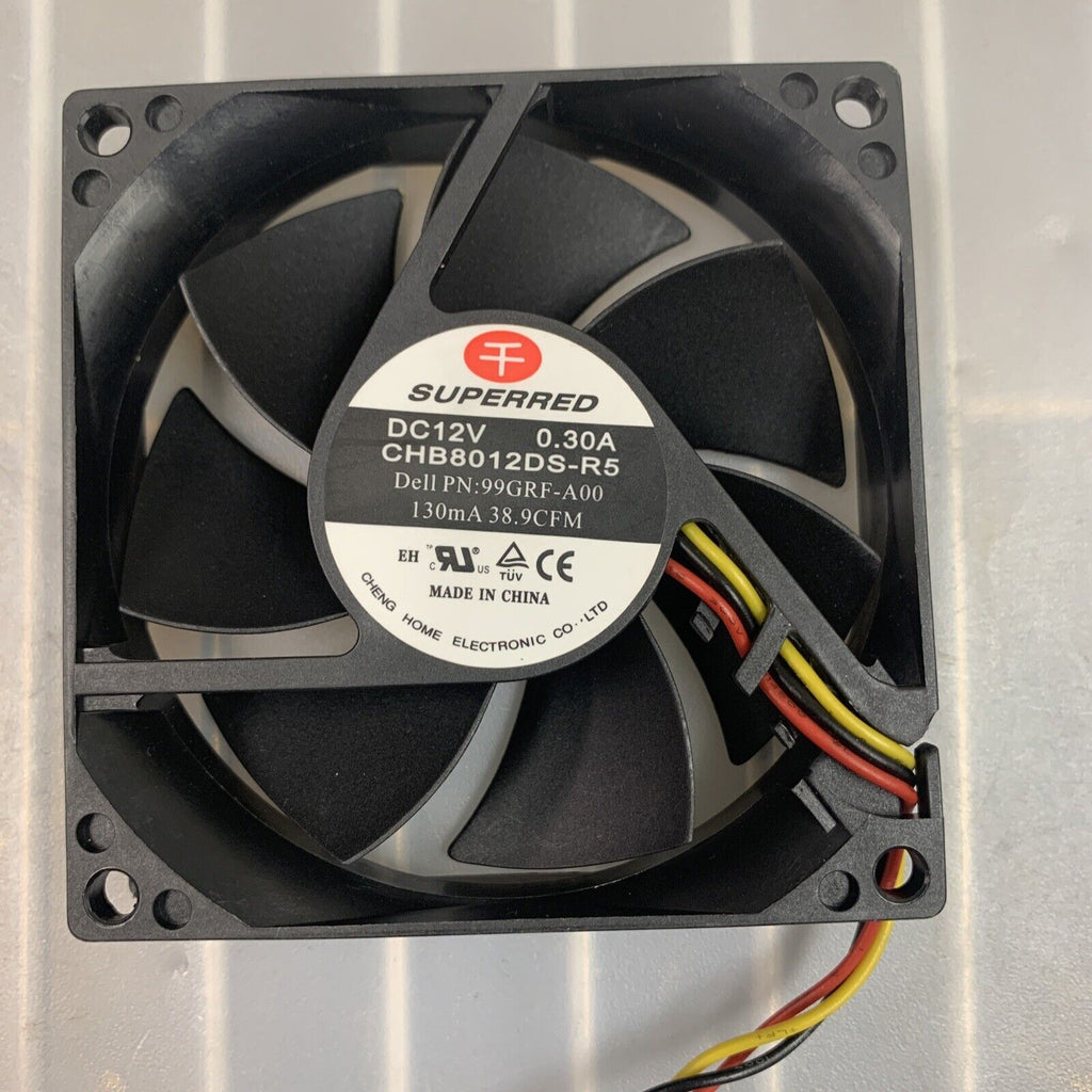SUPERRED CHB8012DS-R5 99GRF-A00 Internal Chassis cooling fan 80x80x20 FOR DELL