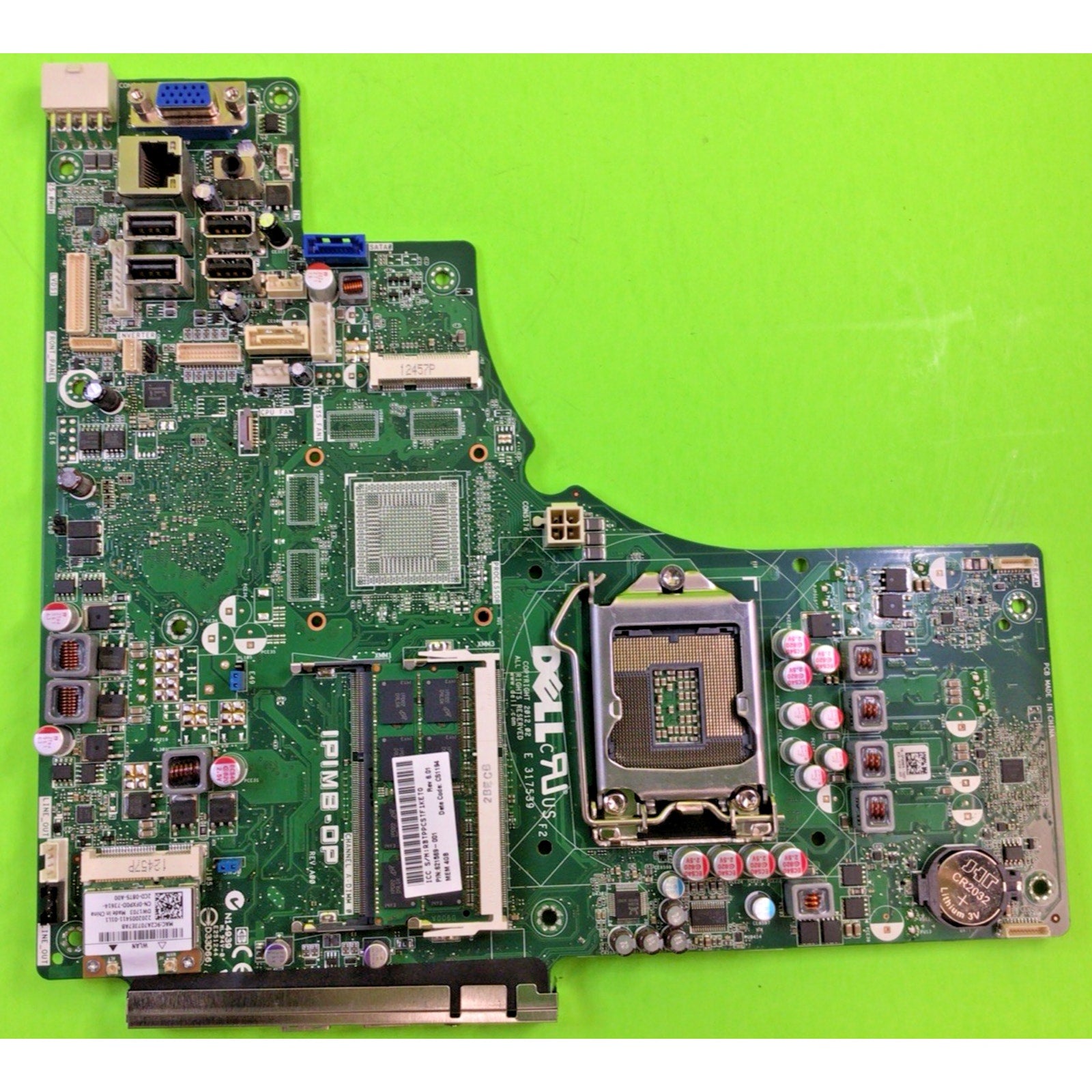 DELL Inspiron One 2330 Motherboard E317539 PWNMR + RAM + FACEPLATE