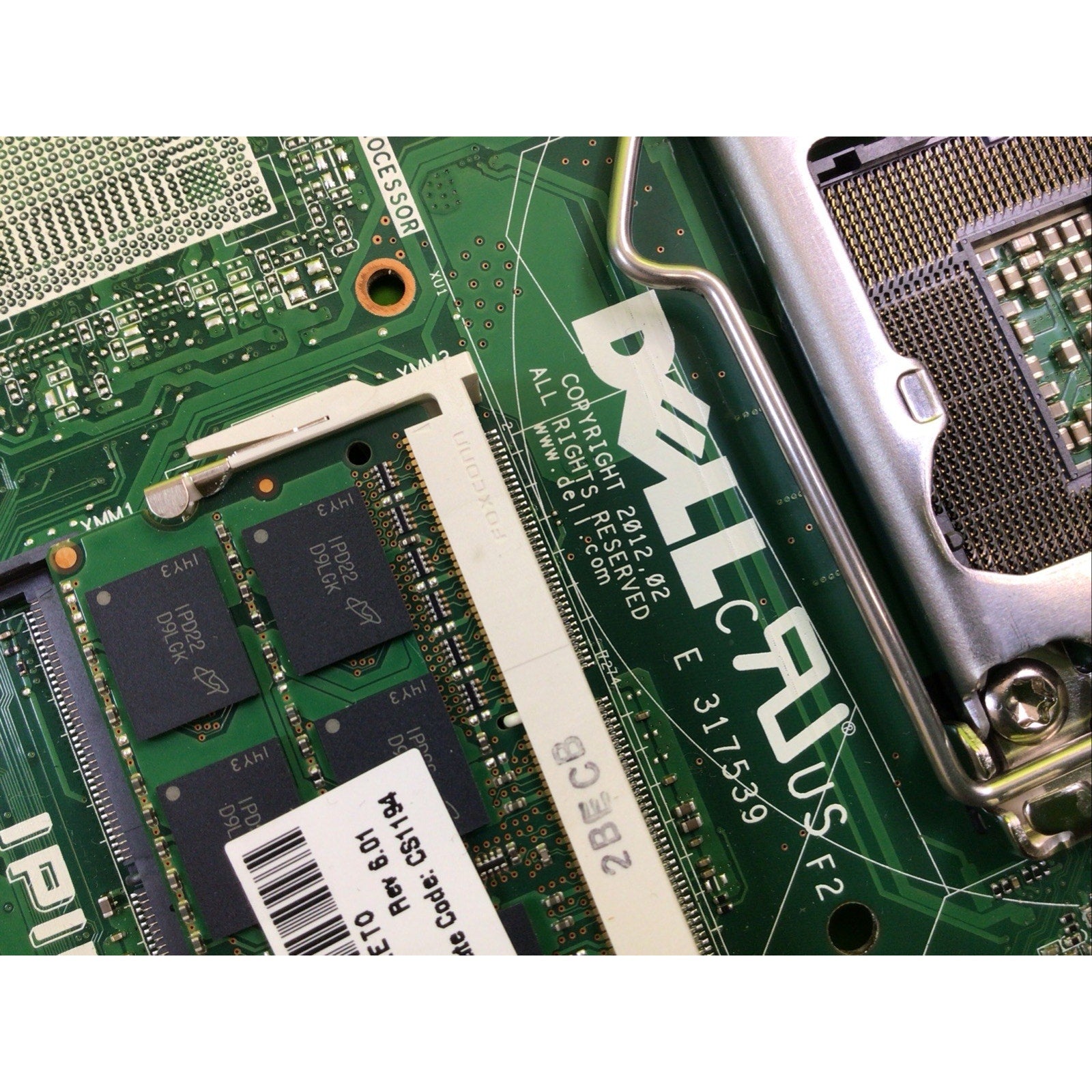 DELL Inspiron One 2330 Motherboard E317539 PWNMR + RAM + FACEPLATE