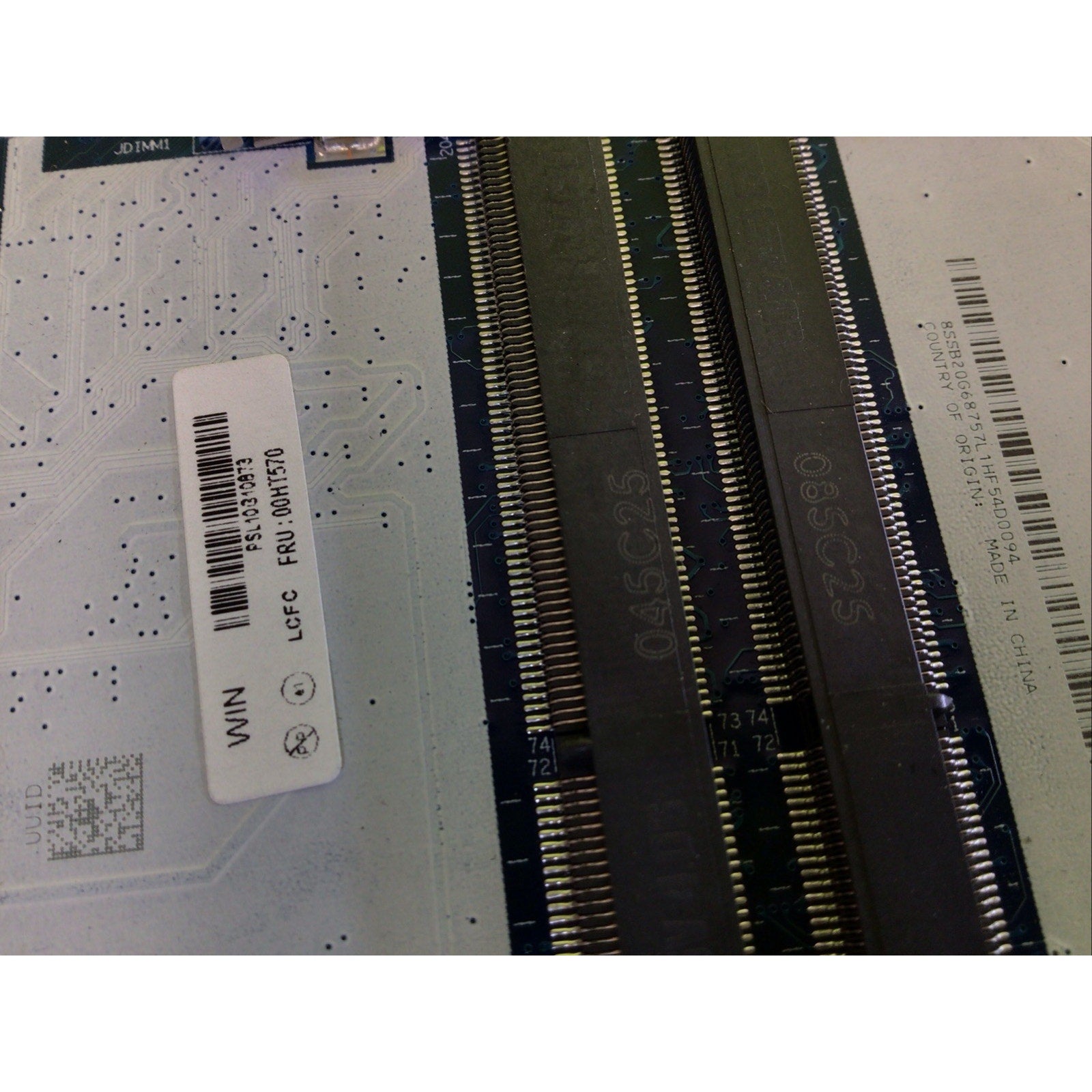 Lenovo ThinkPad E450 Core i3-4005U 1.70 GHz DDR3 Motherboard 00HT570