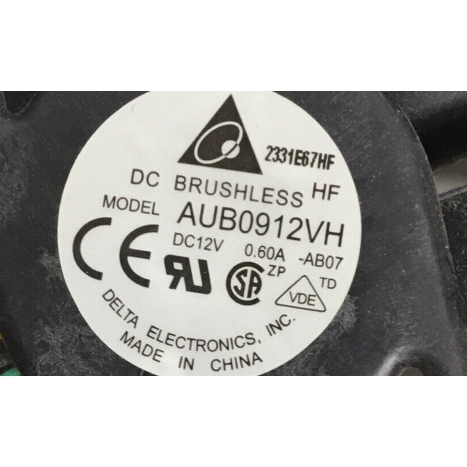 Desktop Computer AUB0912VH Cooling Fan