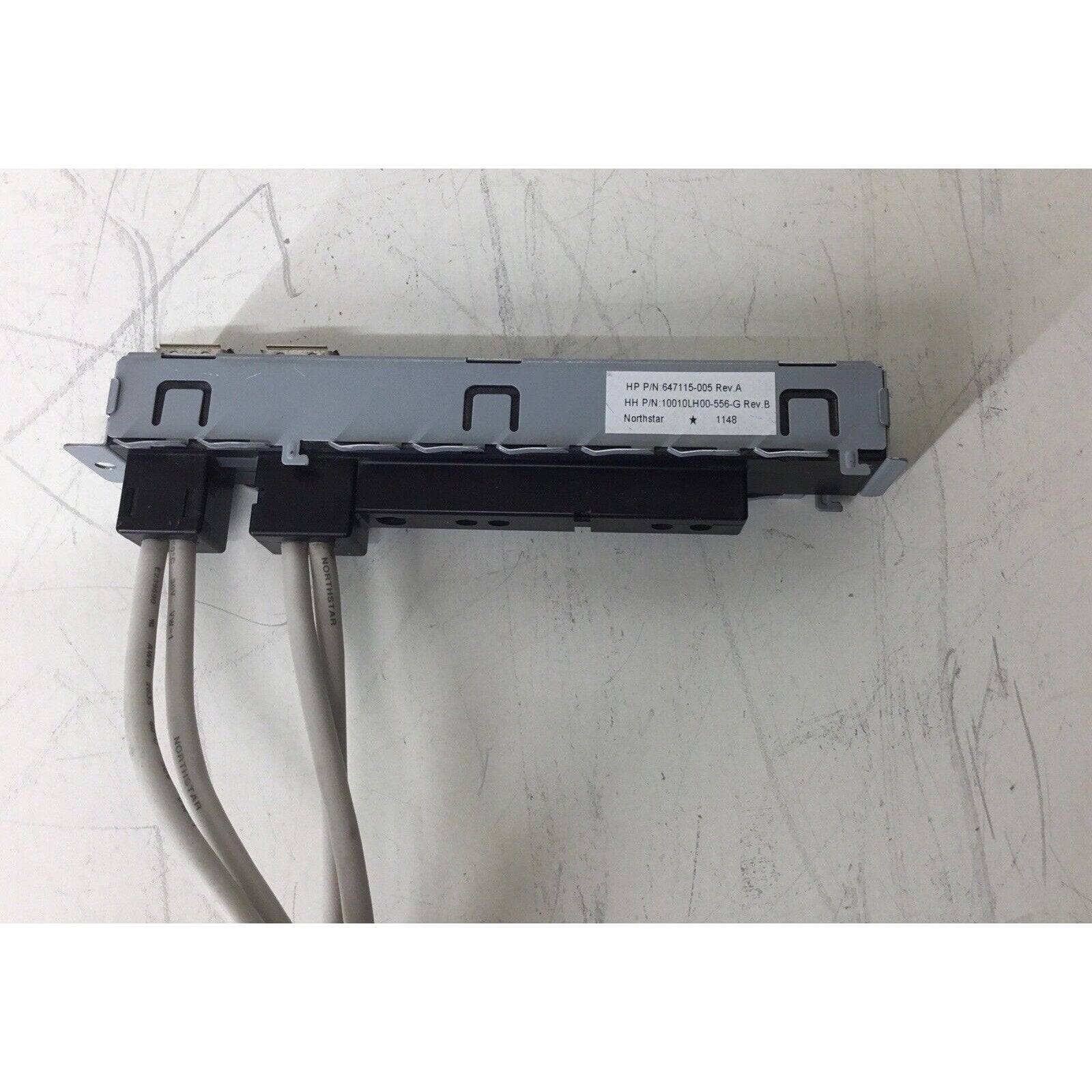 HP 647115-005 Front USB 2 Ports w/ Cable