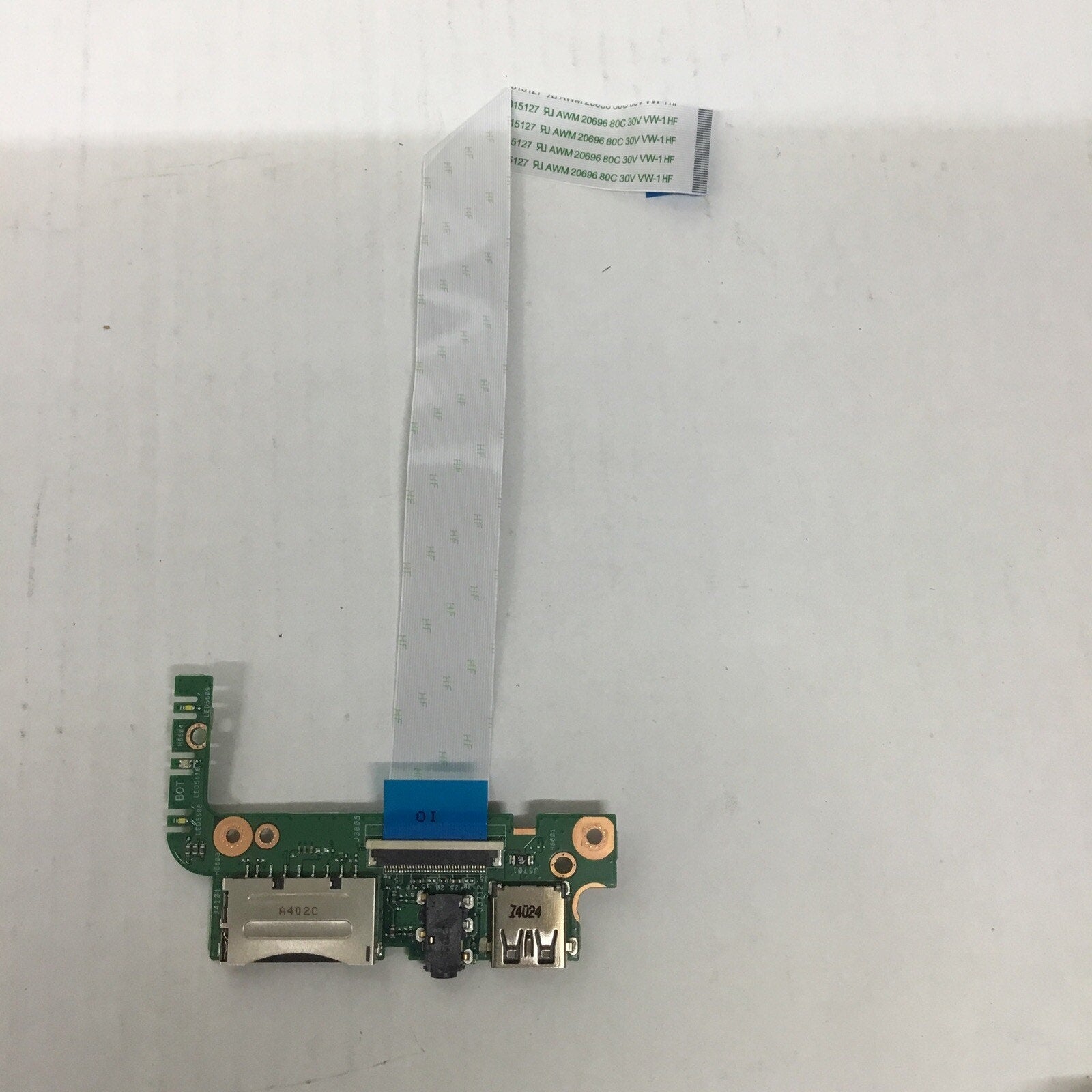 GENUINE ASUS VIVOBOOK V551L CARD READER AUDIO USB BOARD W/ CABLE 60NB02A0-US1030