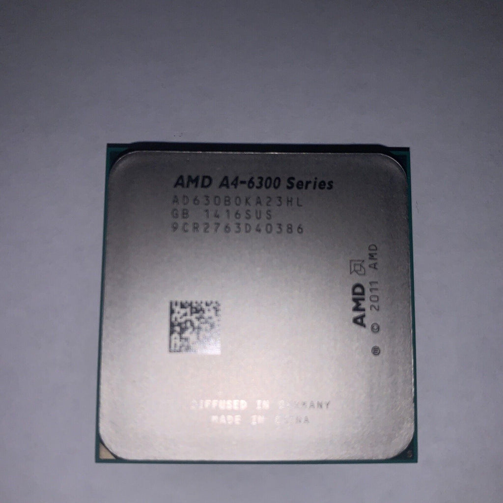 AMD A4-6300 Series 3.70 GHz Dual Core Processor AD630B0KA23HL