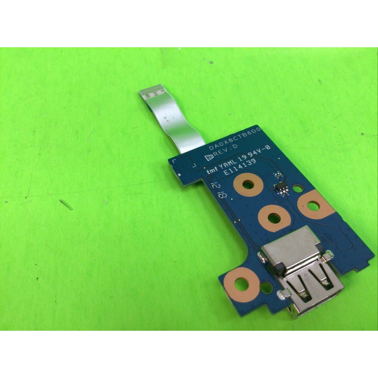 HP ProBook 455 G5 Laptop USB Board w/Cable DA0X8CTB6D0