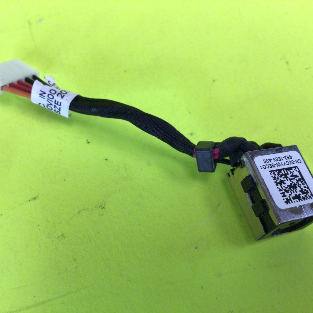 Dell Latitude E7270 E7470 Laptop VCYYW AC DC Power Jack Charging Port Cable