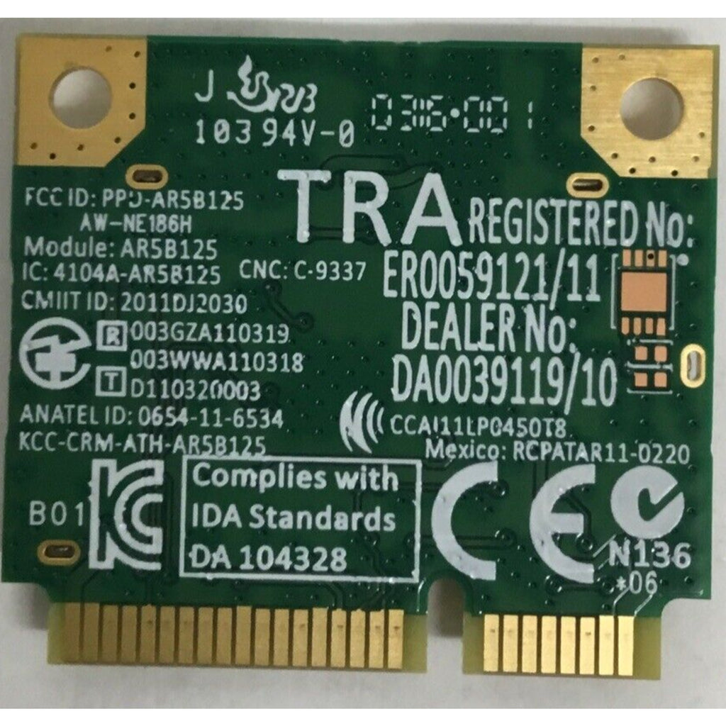 Asus AW-NE186H Wireless WiFi Card VivoBook X202E Q200E Mini PCIe