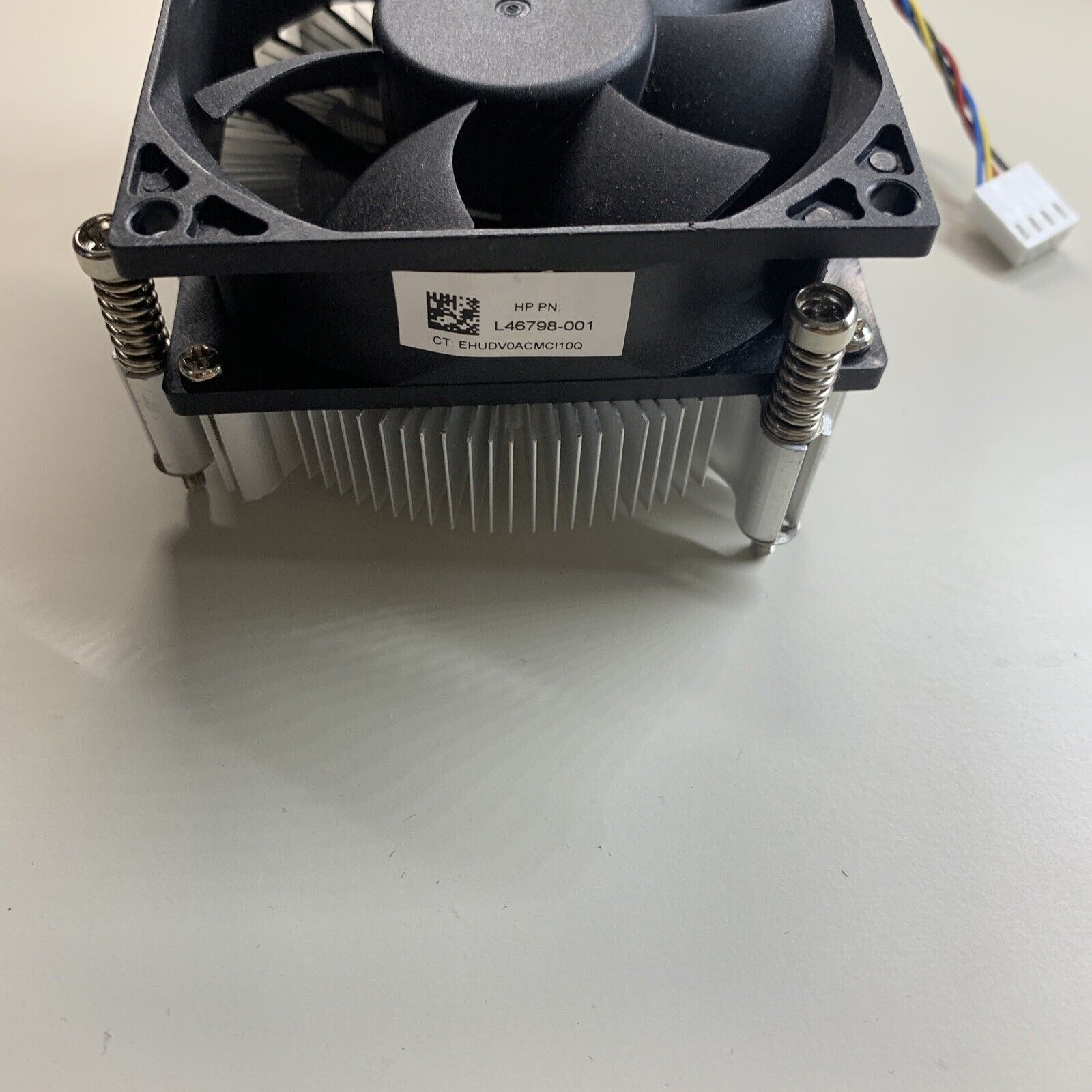 Genuine HP 590-P / 590-P0053W 4pin Power CPU Cooling Fan + Heatsink L46798-001