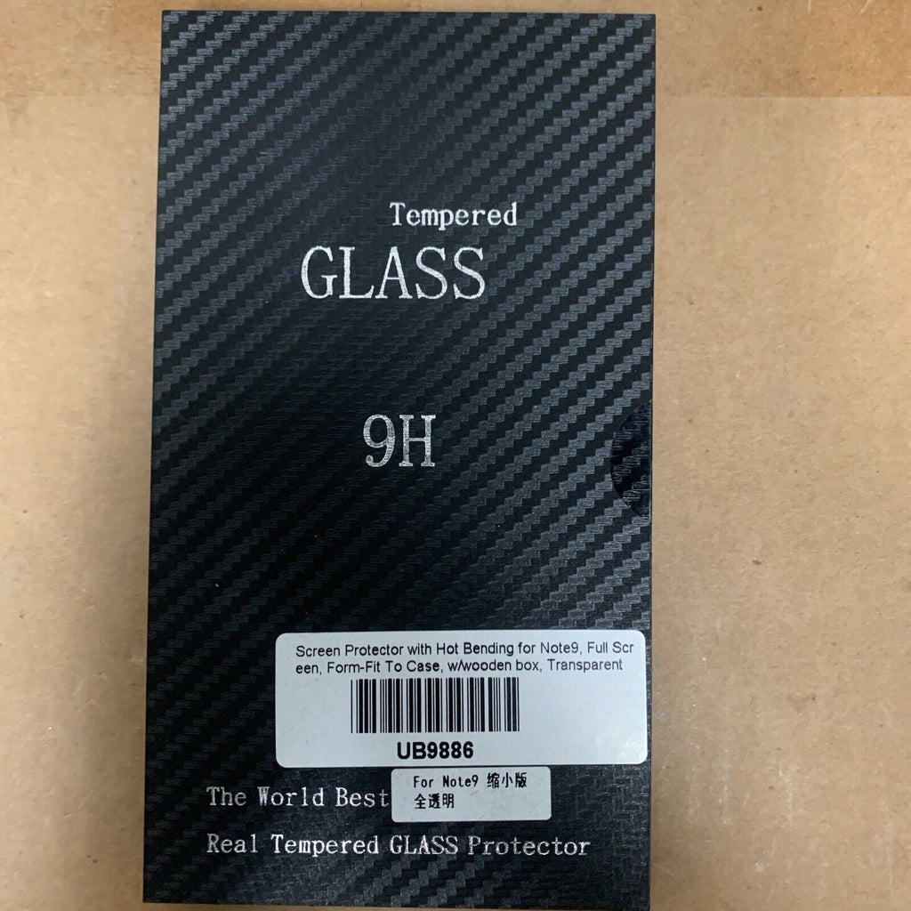 16-Pack Bulk LOT of Galaxy Note 9 Tempered Glass Screen Protector 9H - In Case