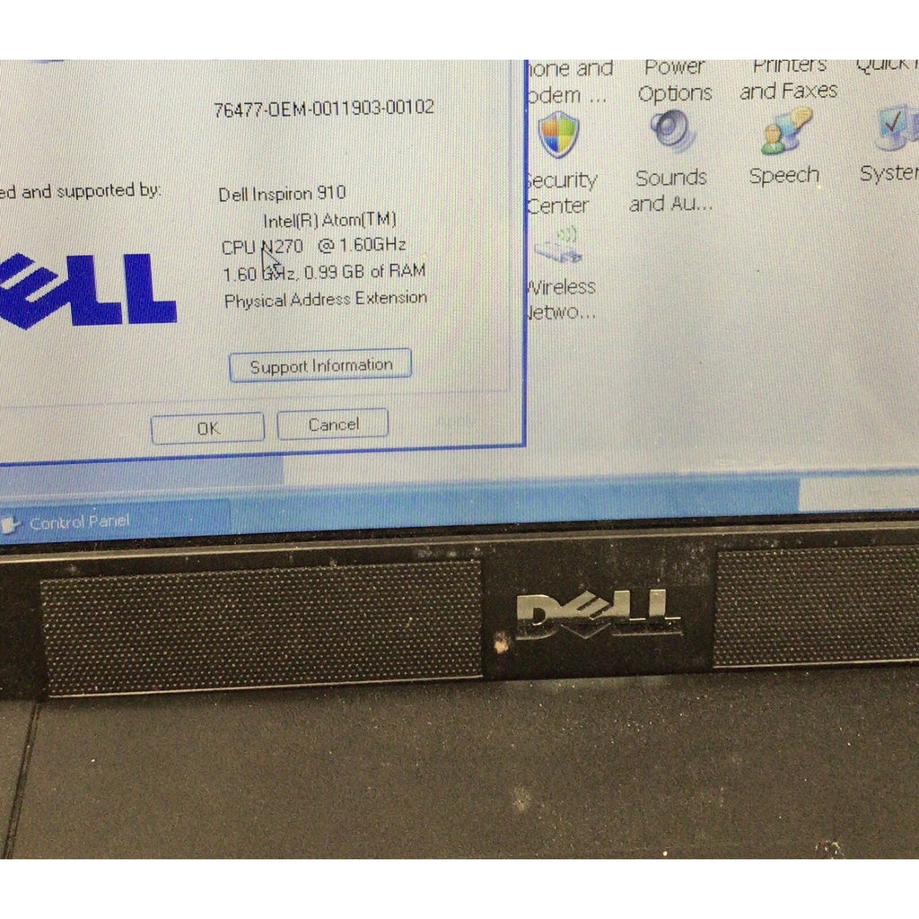 Dell Inspiron 910 9" laptop