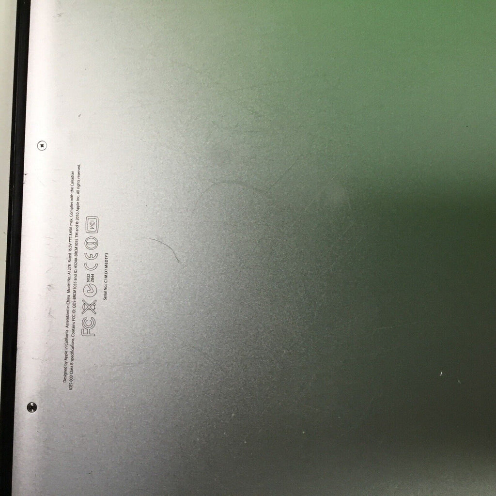 FOR PARTS - 2x BUNDLE OF Apple MacBook Pro 13 Inch A1278 1x CHARGER