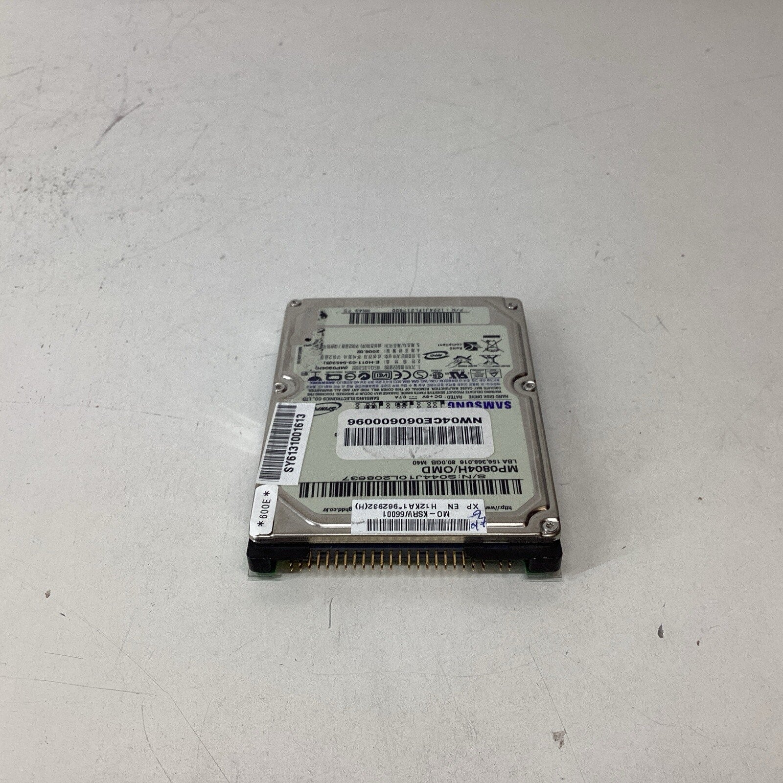 Samsung Spinpoint MP0804H/OMD 80GB Internal 5400RPM 2.5" HDD - For Parts