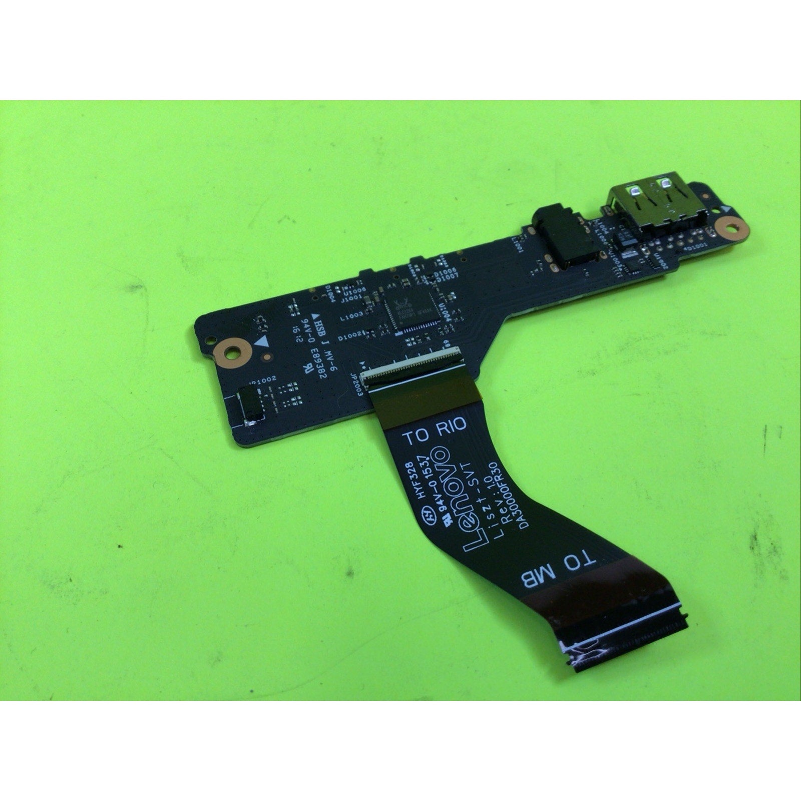 Lenovo Yoga 900-13ISK2 USB Headphone Power Button Board NS-A412 DA30000FR30