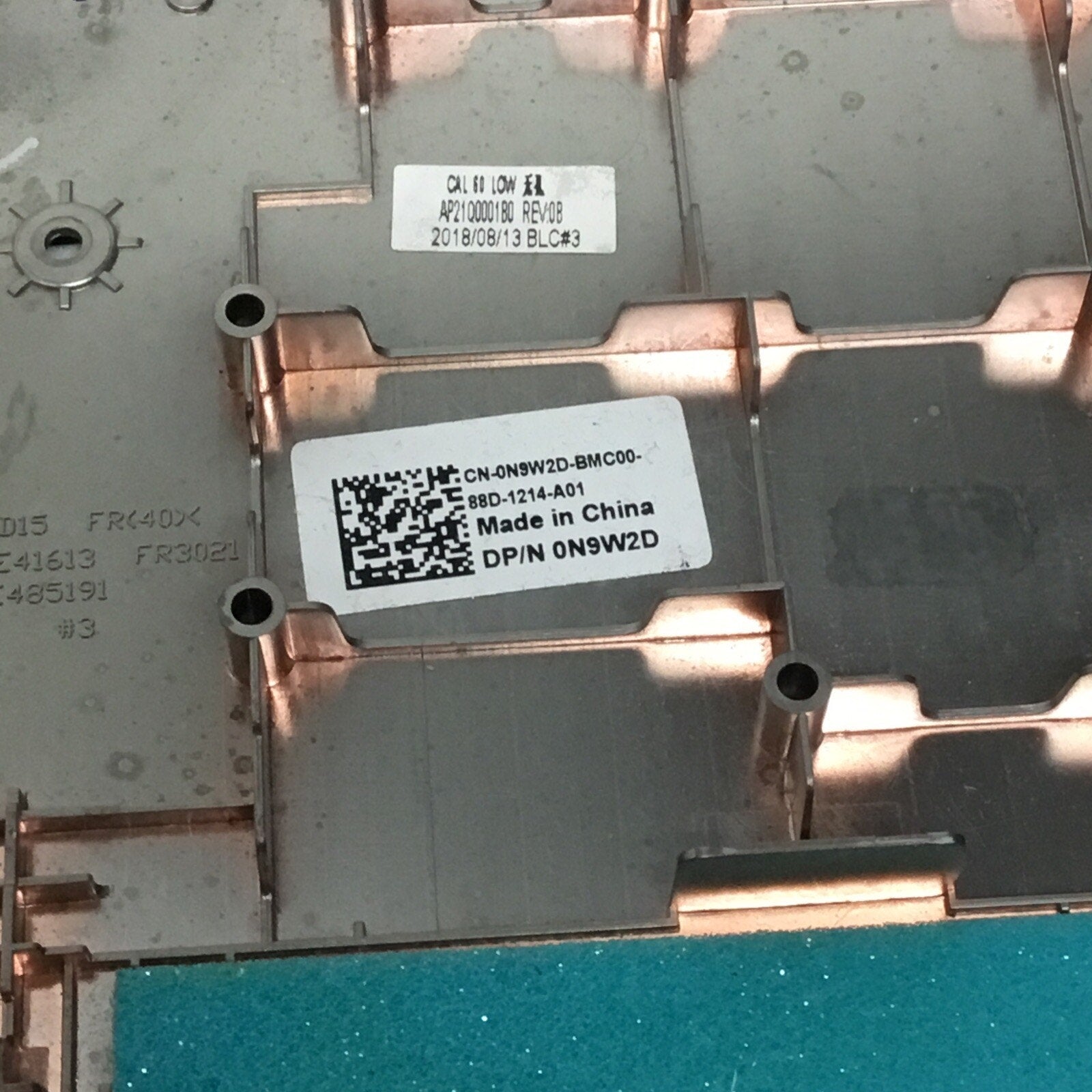 For Parts DELL INSPIRON 15 5570 5575 P75F BOTTOM CASE BASE COVER N9W2D SILVER