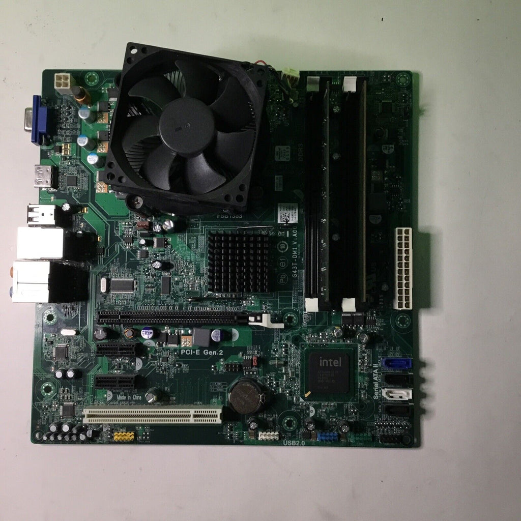 Dell Inspiron 560 Motherboard - G43T-DM1 V:A00 - 4GB Memory Intel Celeron 2.2