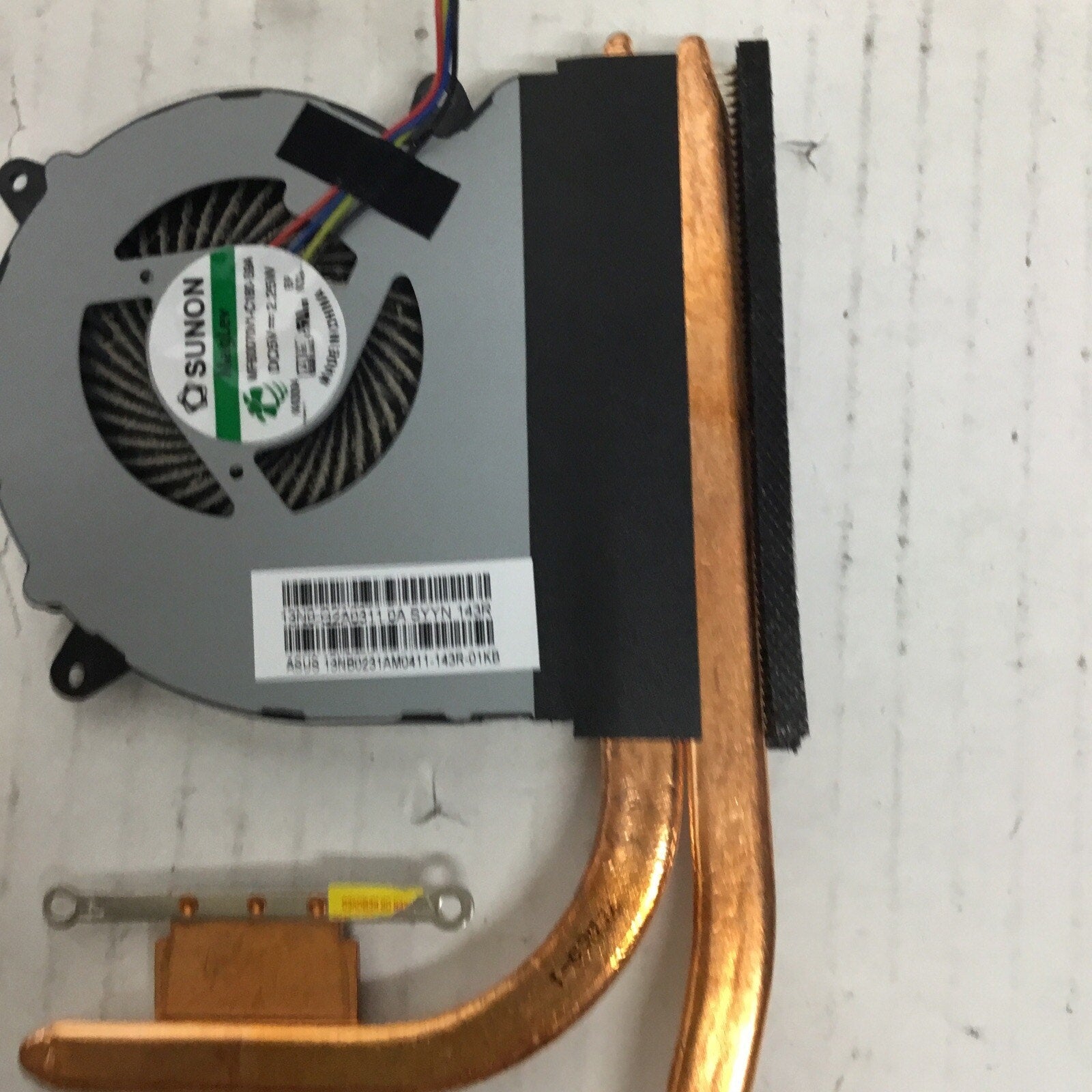 GENUINE ASUS Q550L SERIES 15.6" LAPTOP CPU COOLING FAN & HEATSINK 13NB0231AM0411