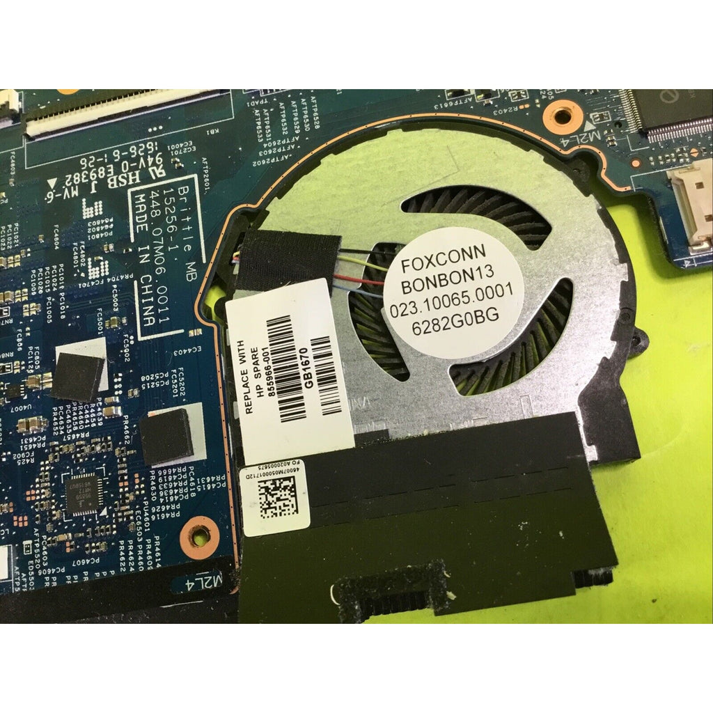 HP PAVILION X360 13-U001DX Motherboard Intel Core i3 6100U