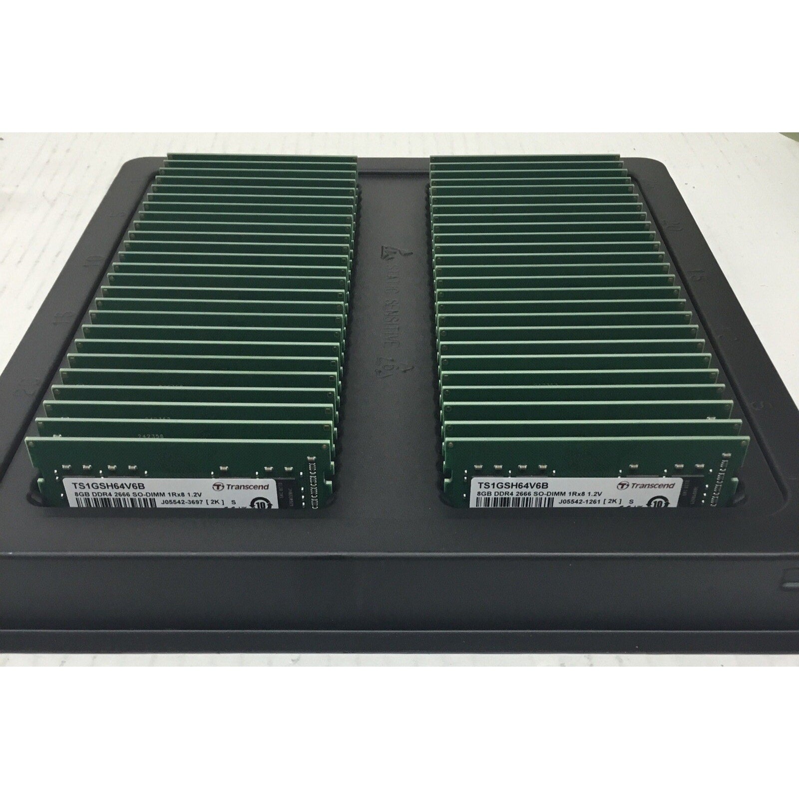Lot of 50 NEW OEM Transcend x 8GB DDR4 2666 SO-DIMM Ram