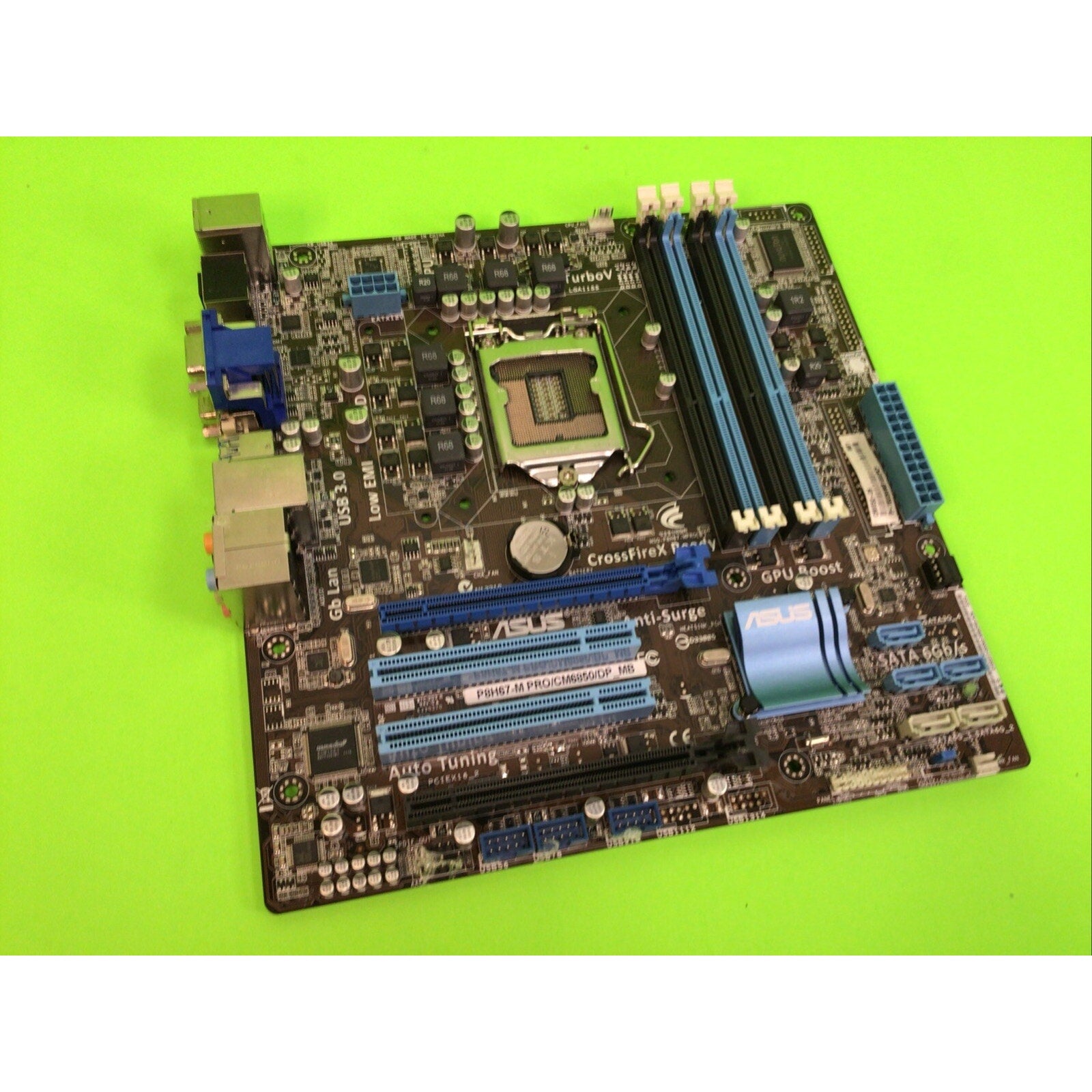 ASUS Motherboard P8H67-M PRO/CM6850/DP_MB FOR PARTS