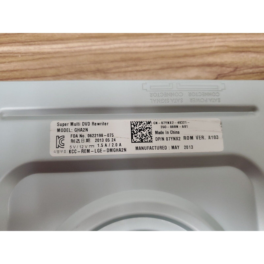 H-L Data Storage GHA2N Super Multi DVD Rewriter SATA RW Burner Drive Dell 7YNX2