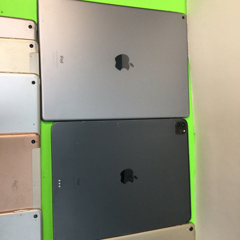 Lot of 8 assorted iPad housings for parts or repair