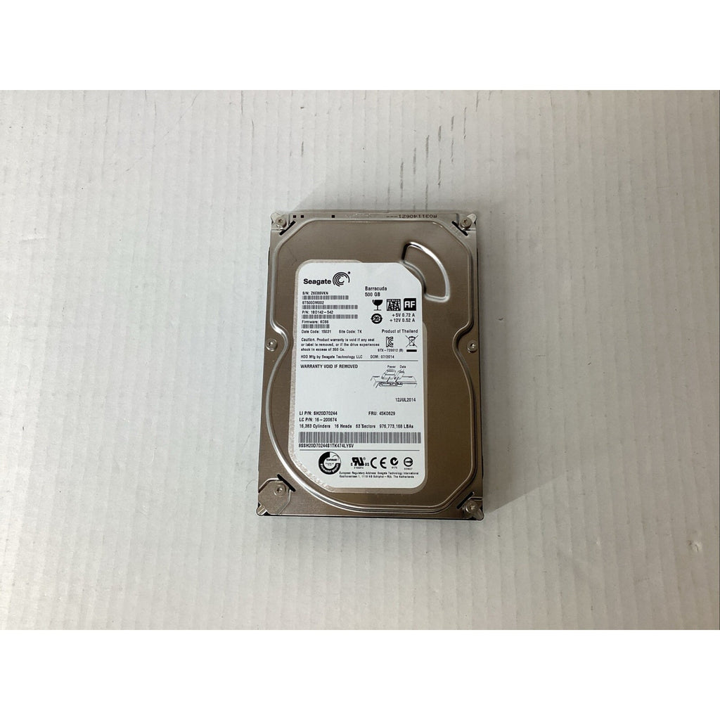 Seagate Barracuda ST500DM002 3.5" 500GB 7200RPM SATA Hard Drive 1BD142-542