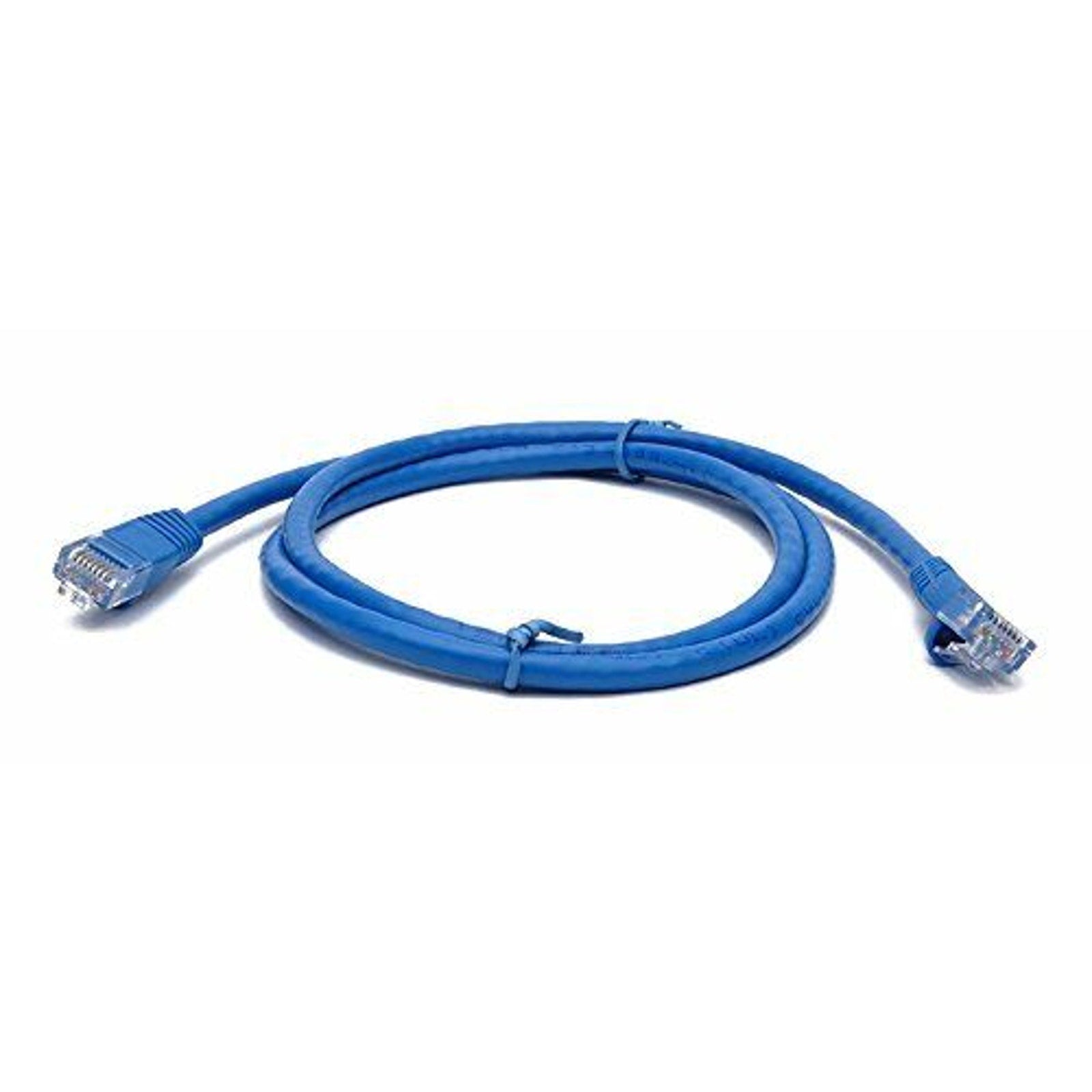 2ft CAT6 Ethernet Network Patch Cable Premium - Blue - 2 Feet