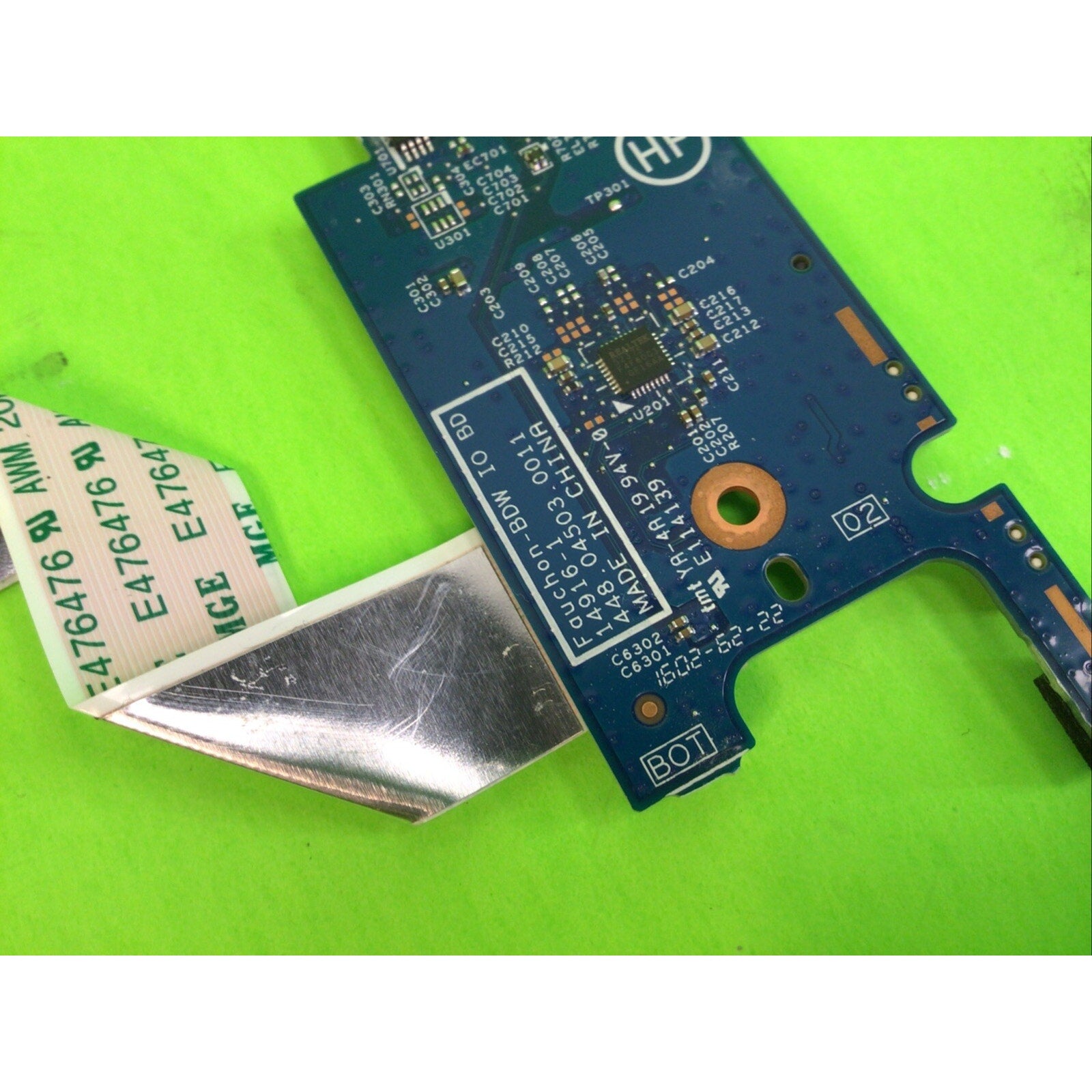 HP PAVILION X360 13-S020NR 13.3" USB Card Reader Board Cable