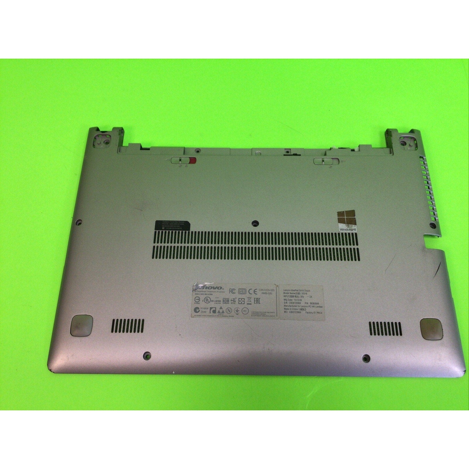 Genuine Lenovo IdeaPad 14" S415 Touch Bottom Base Case Cover AP0SB000620