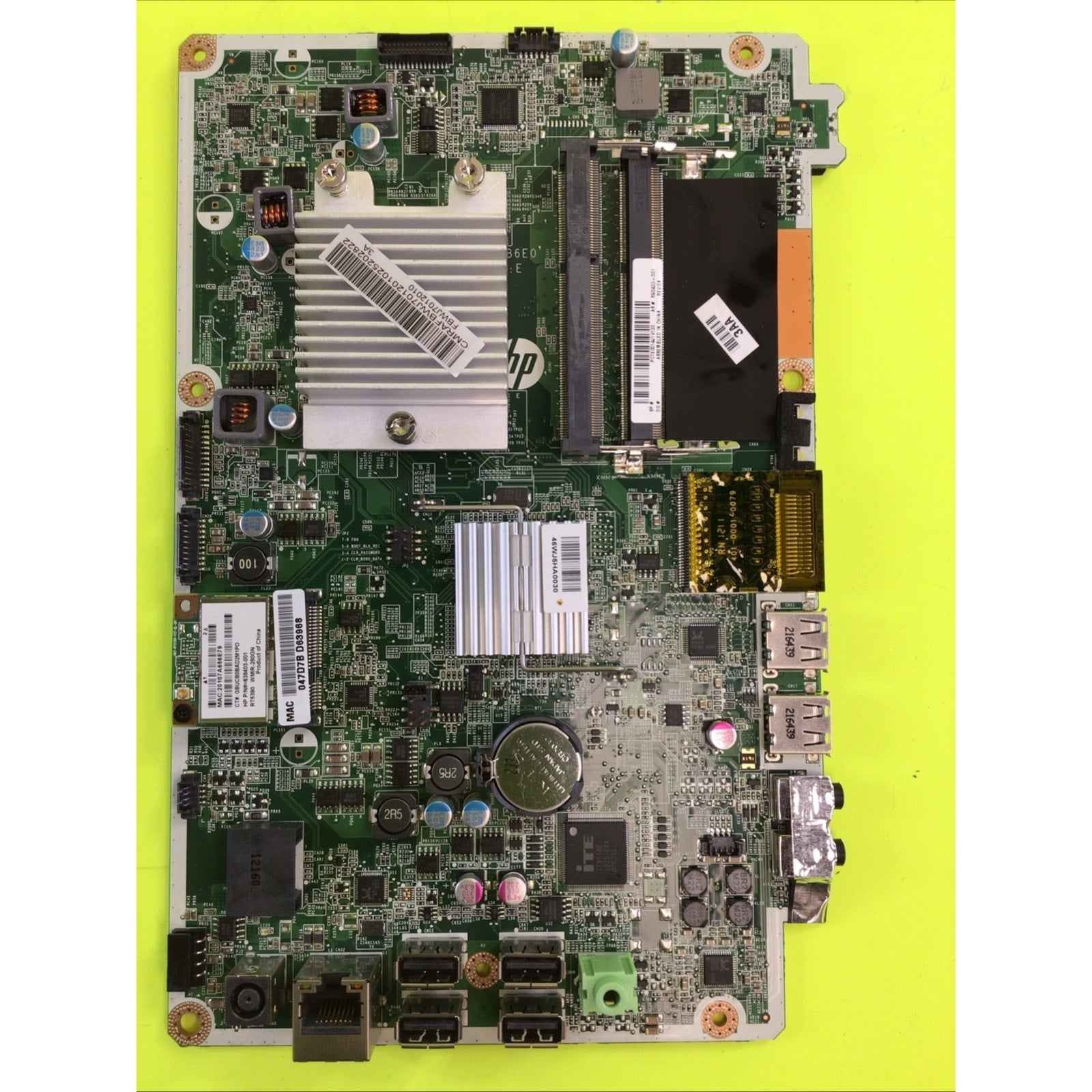 HP Omni 120 AMD E2 1800 APU Motherboard DA0WJ7MB6E0