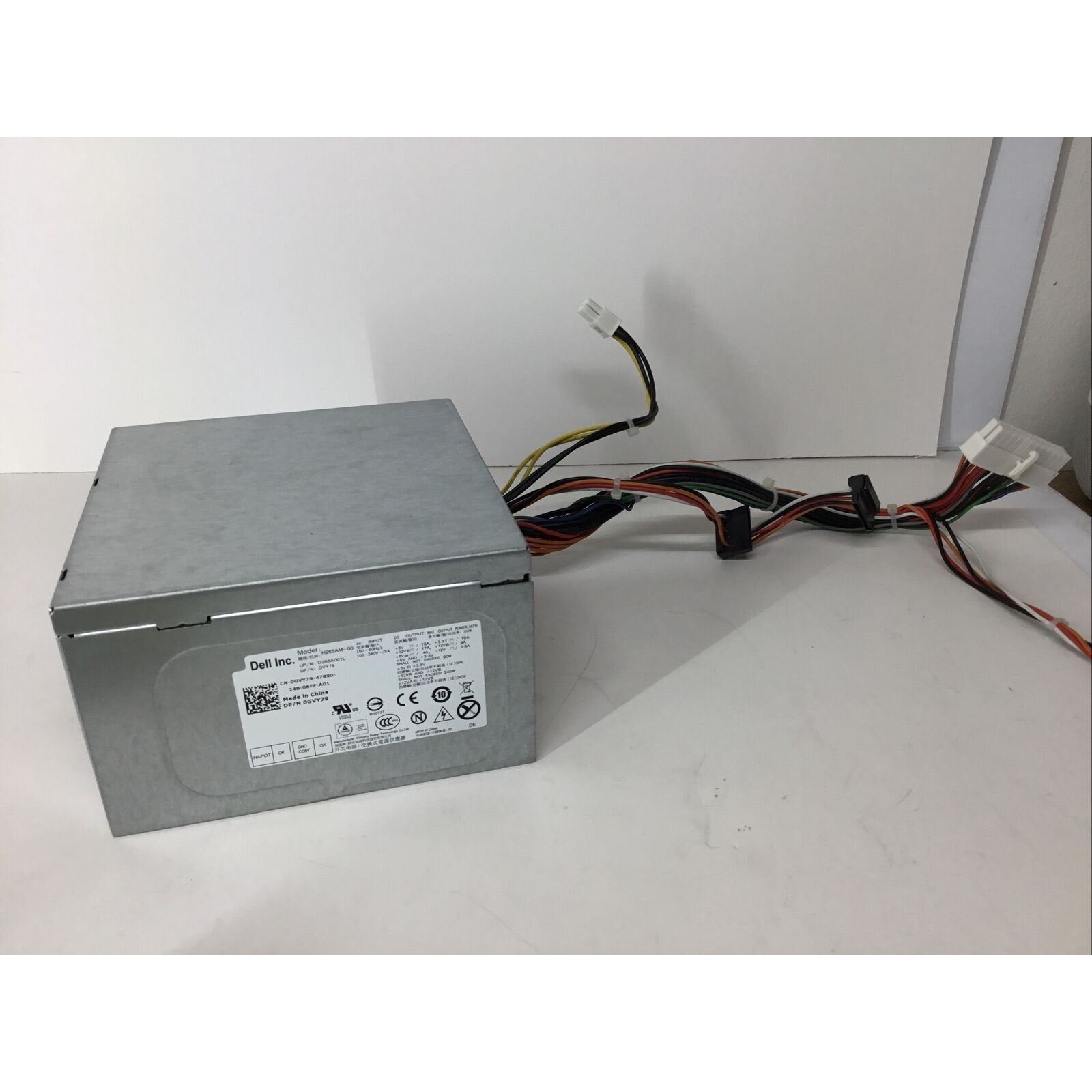 FOR PARTS - Dell H265AM-00 Power Supply 265W GVY79 0GVY79