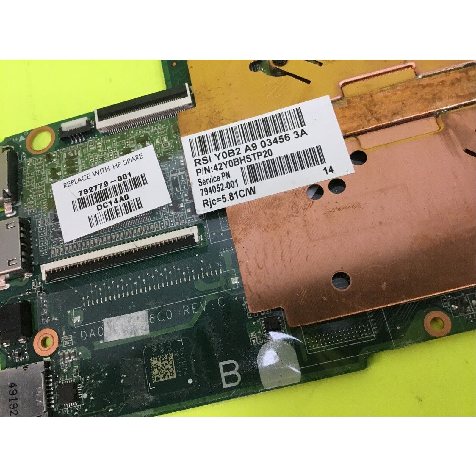 HP Stream 13-C 13-C077NR Intel N3050 Motherboard 792779-001