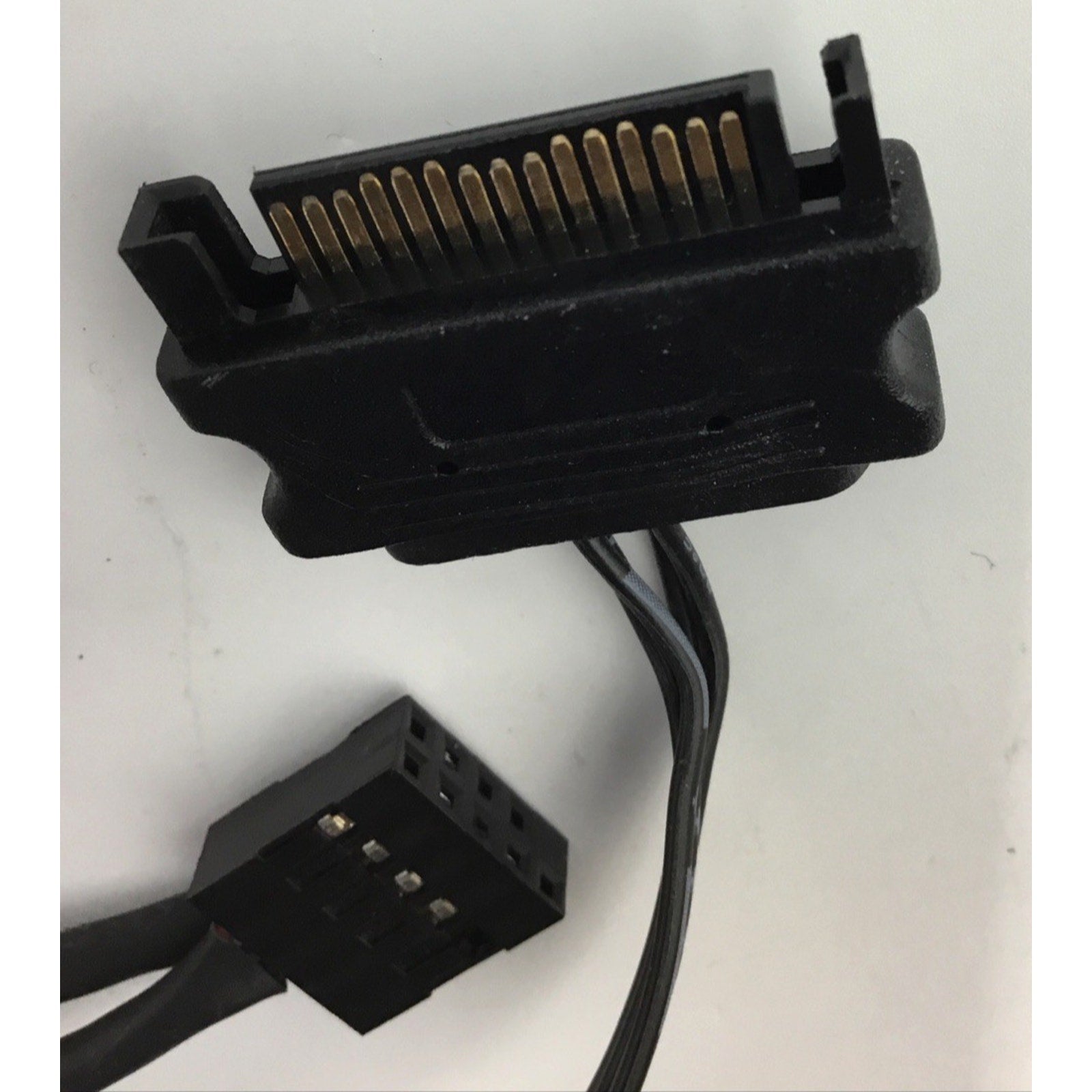 9Pin USB Header Splitter with SATA Cable, Internal USB Hub Extension USB 25013