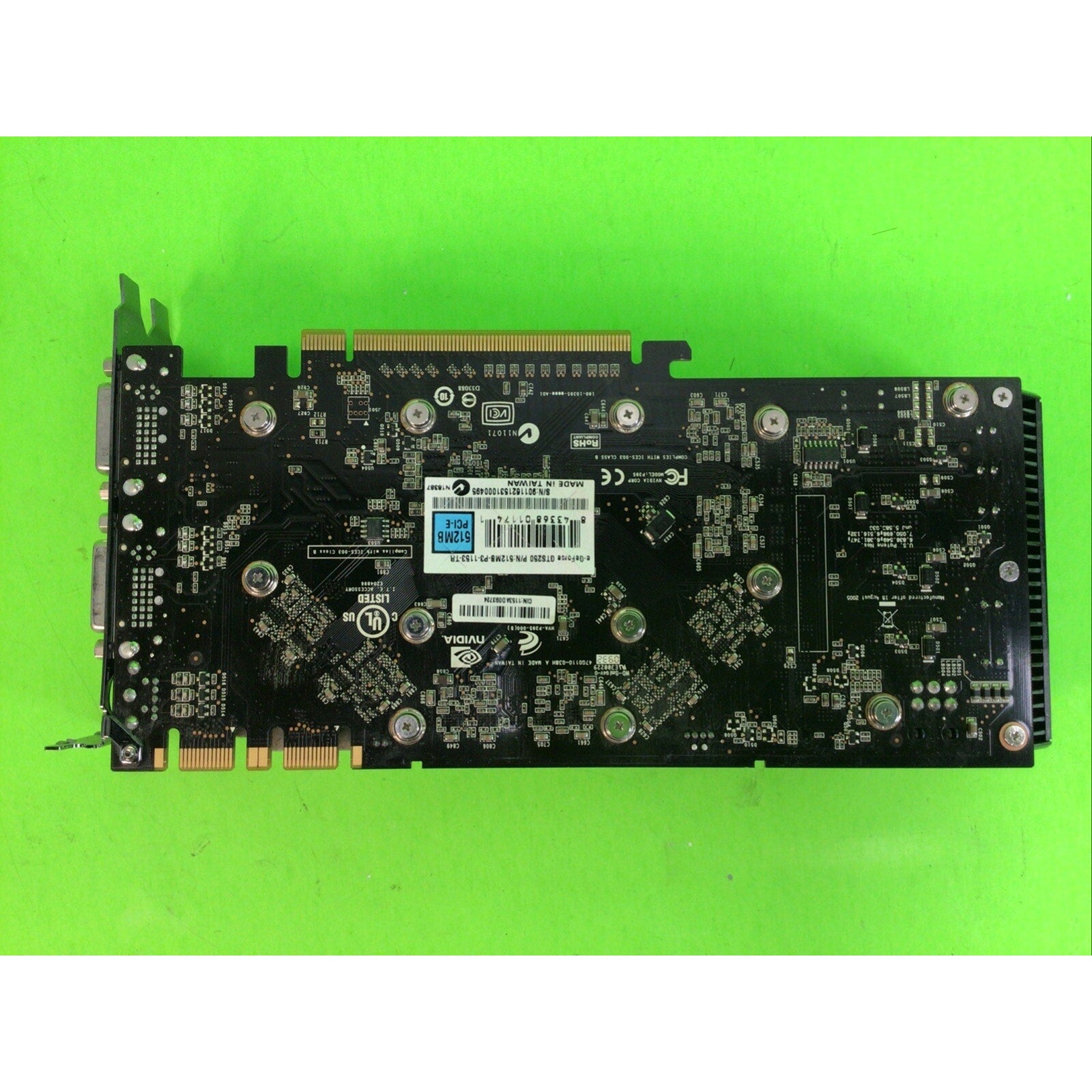 NVIDIA GeForce GTS 250 Video Card 1GB GDDR3 VRAM PCI Express x16