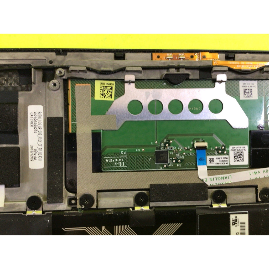 Dell XPS 13 9365 Palmrest Assembly FOR PARTS or REPAIR