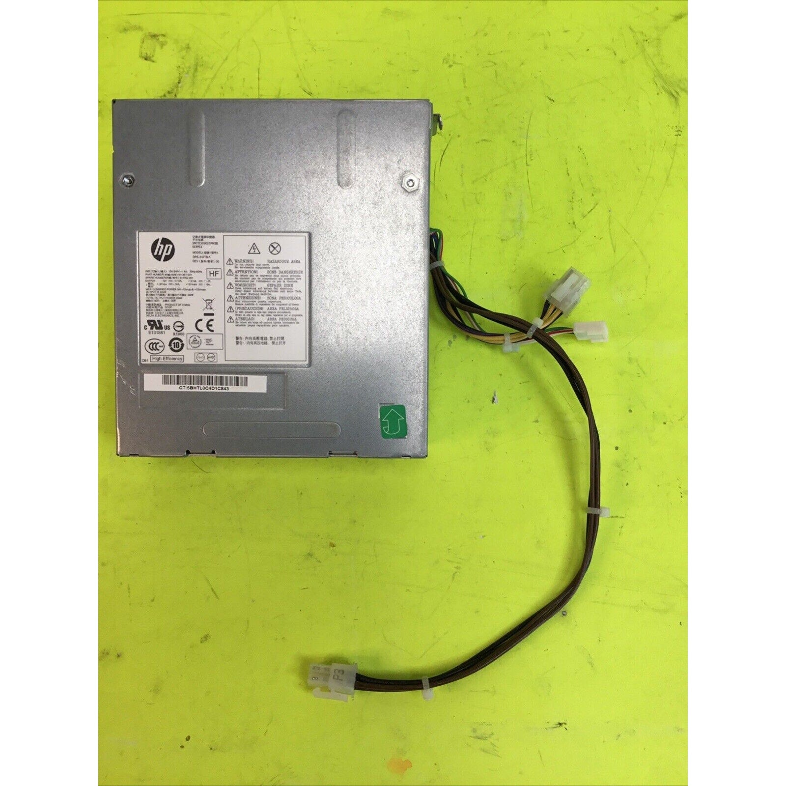 HP Power Supply 611482-001 613763-001 Switching Power Supply