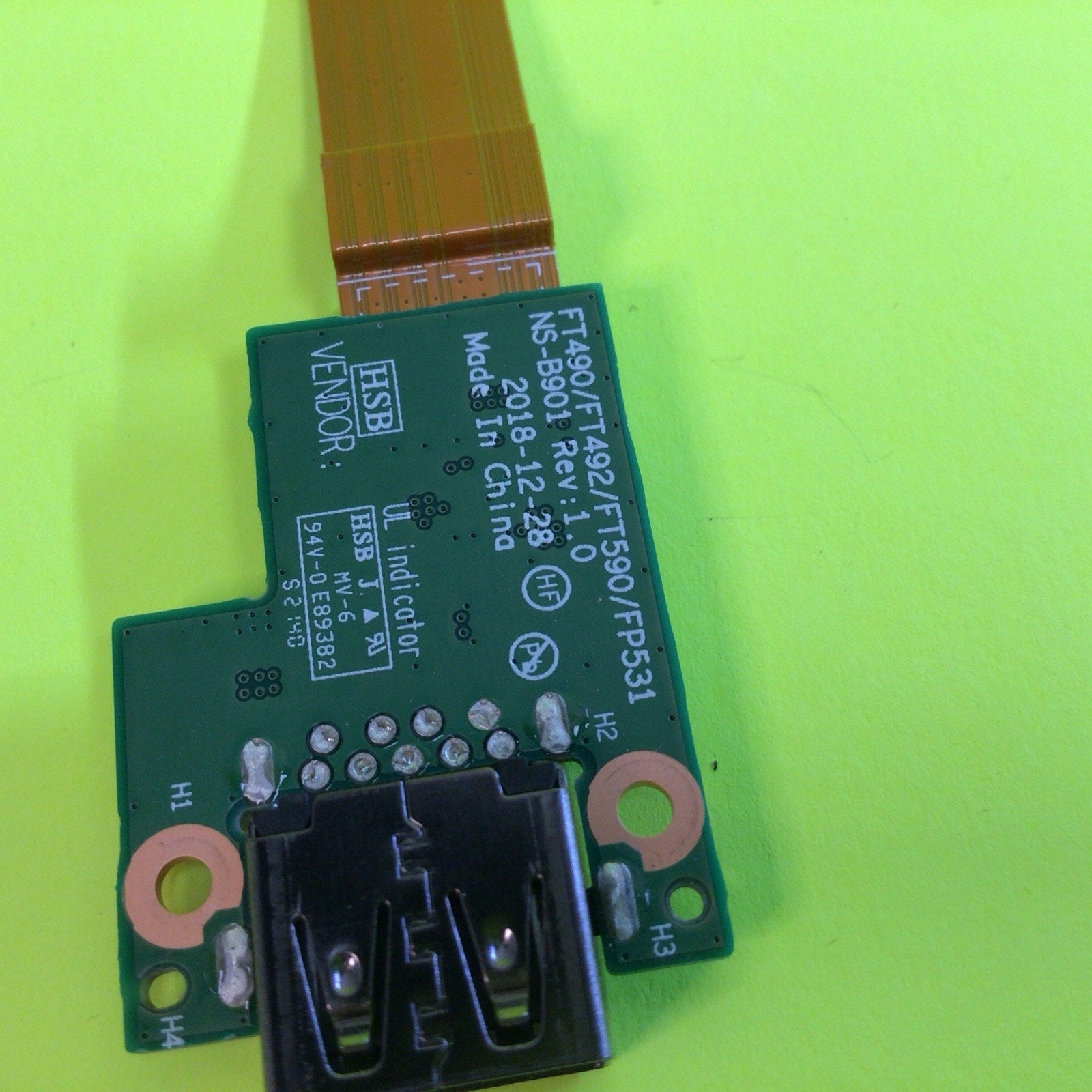 Lenovo ThinkPad T15 Gen 2 Laptop USB Board w/Cable NS-B901