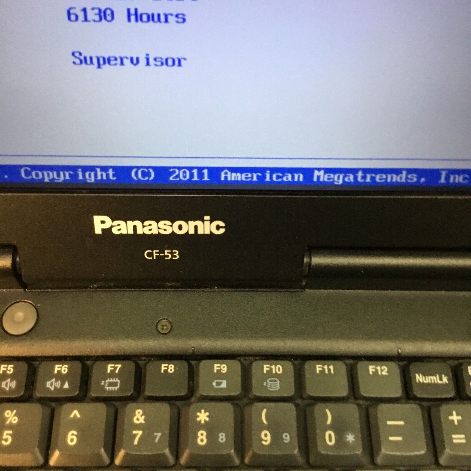PANASONIC CF-53 Core i5 @ 2.70 GHz, 4GB RAM, NO HDD/OS (PARTS)